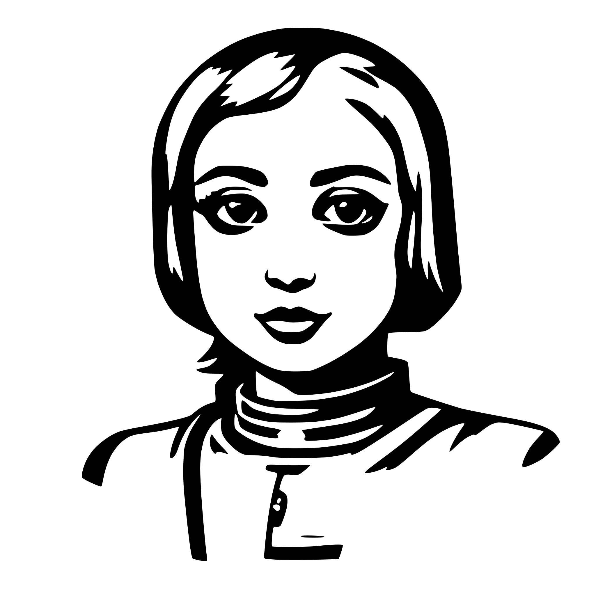 AI-generated SVG of 'androide'