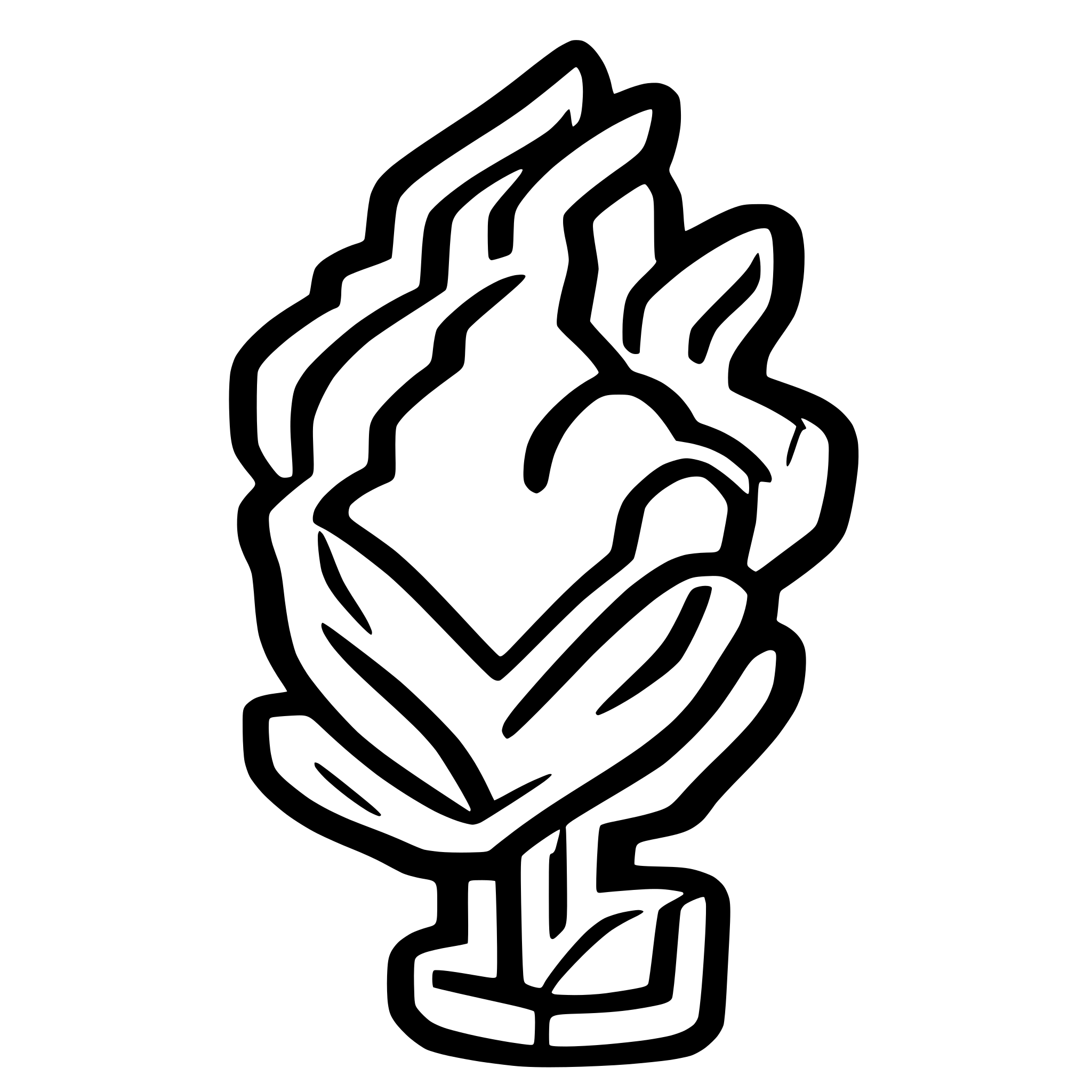 AI-generated SVG of 'flaming heart'