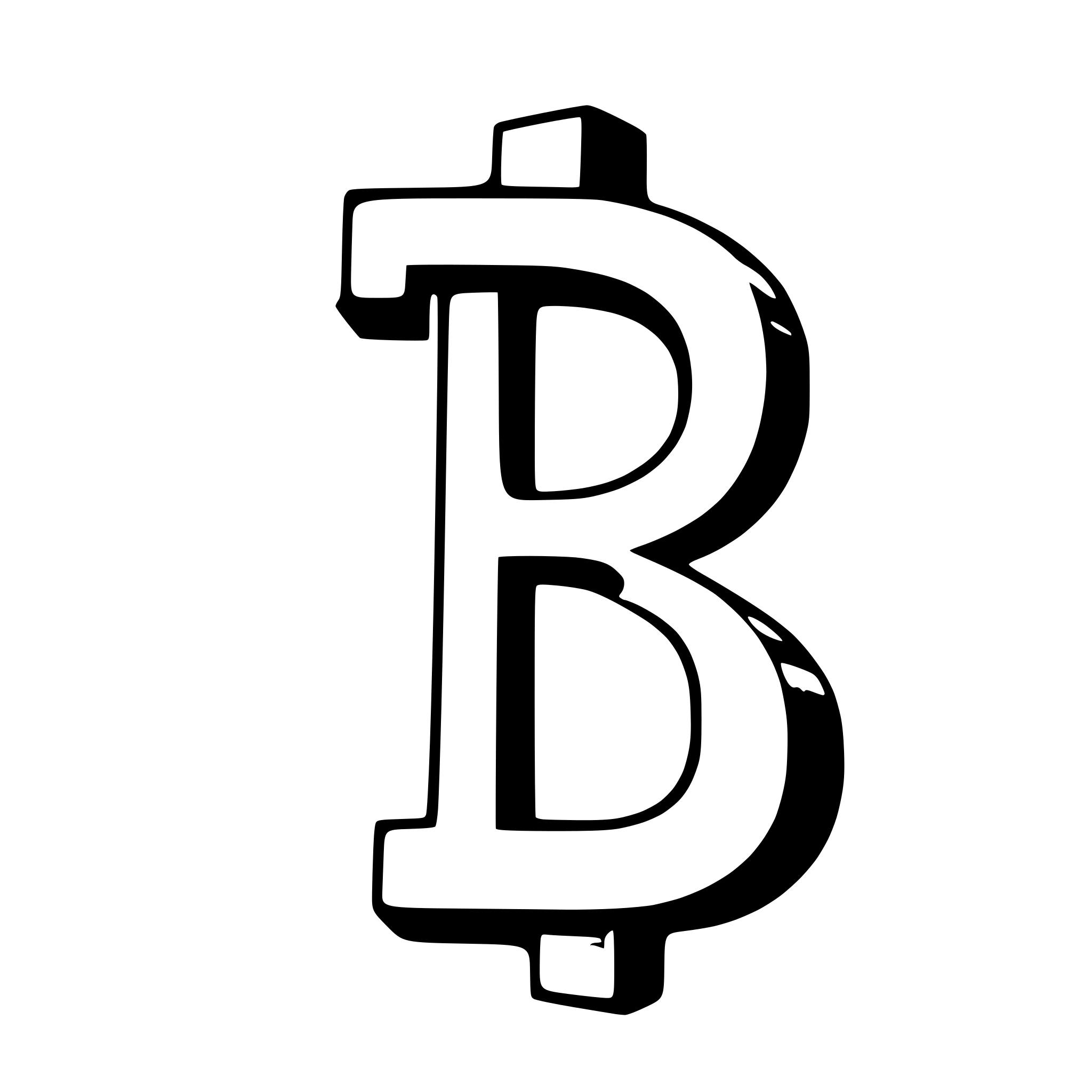 AI-generated SVG of 'uppercase B'