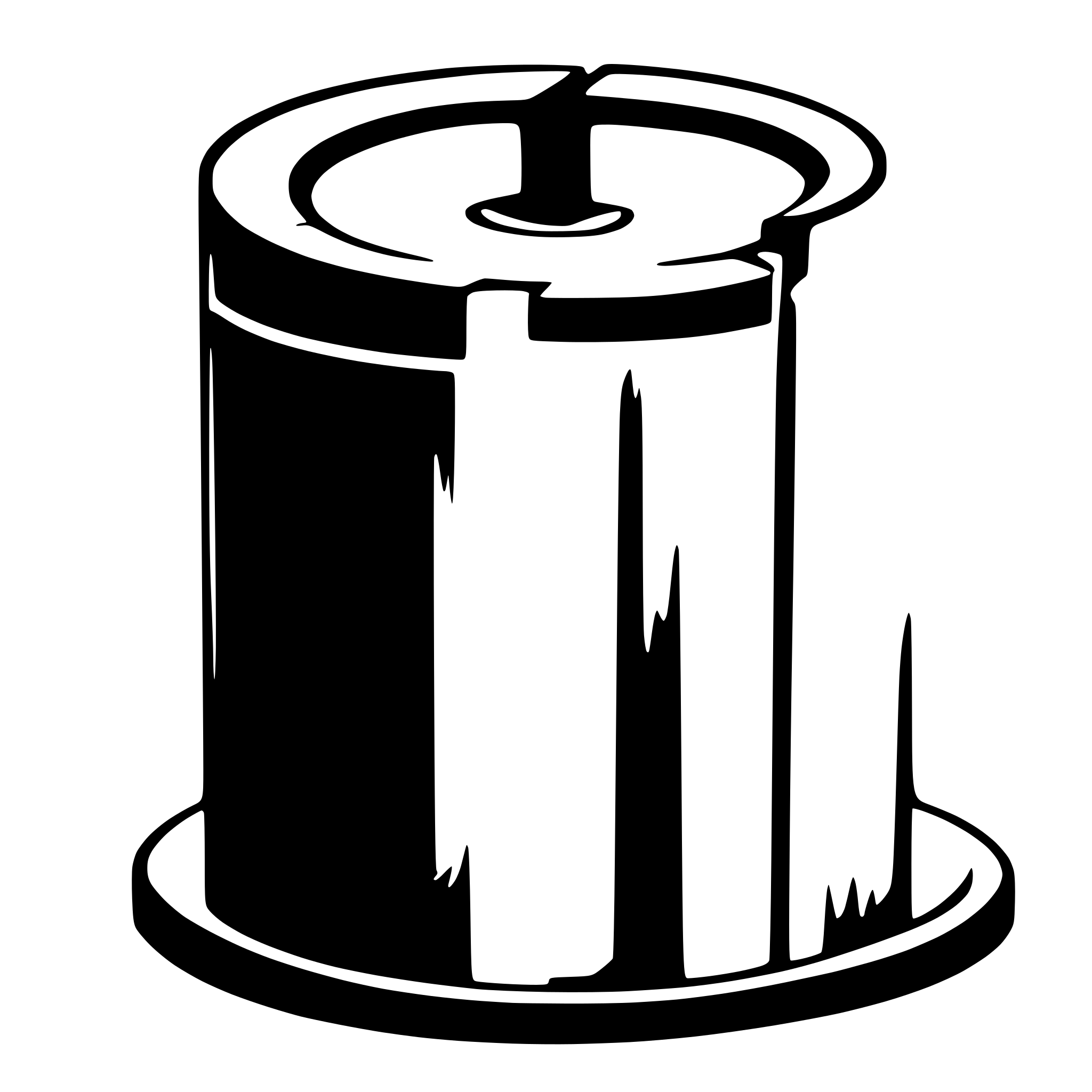 AI-generated SVG of 'cylinder cross section'