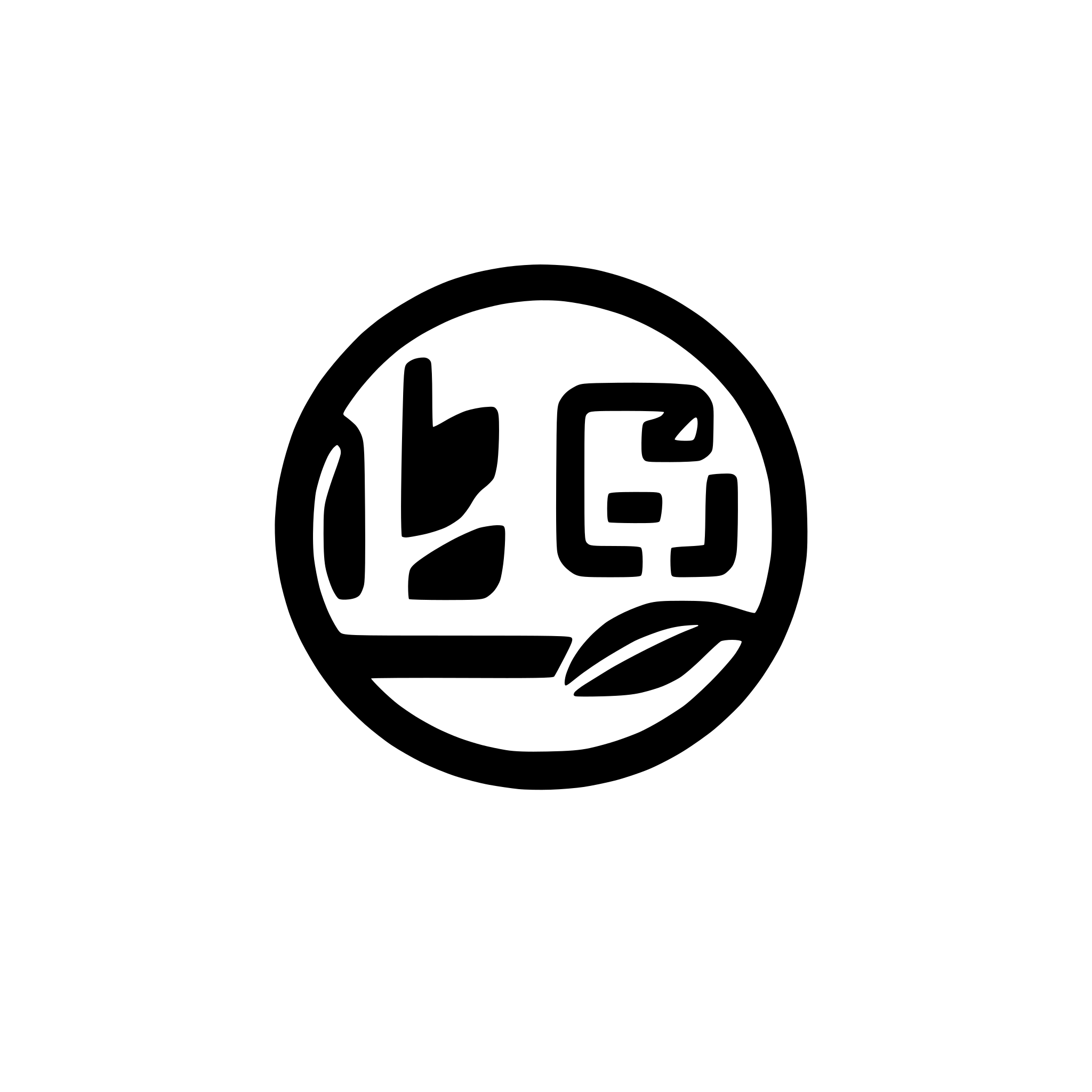 AI-generated SVG of a content creator icon. Inlclude youtube logo, tiktok logo, instagram logo