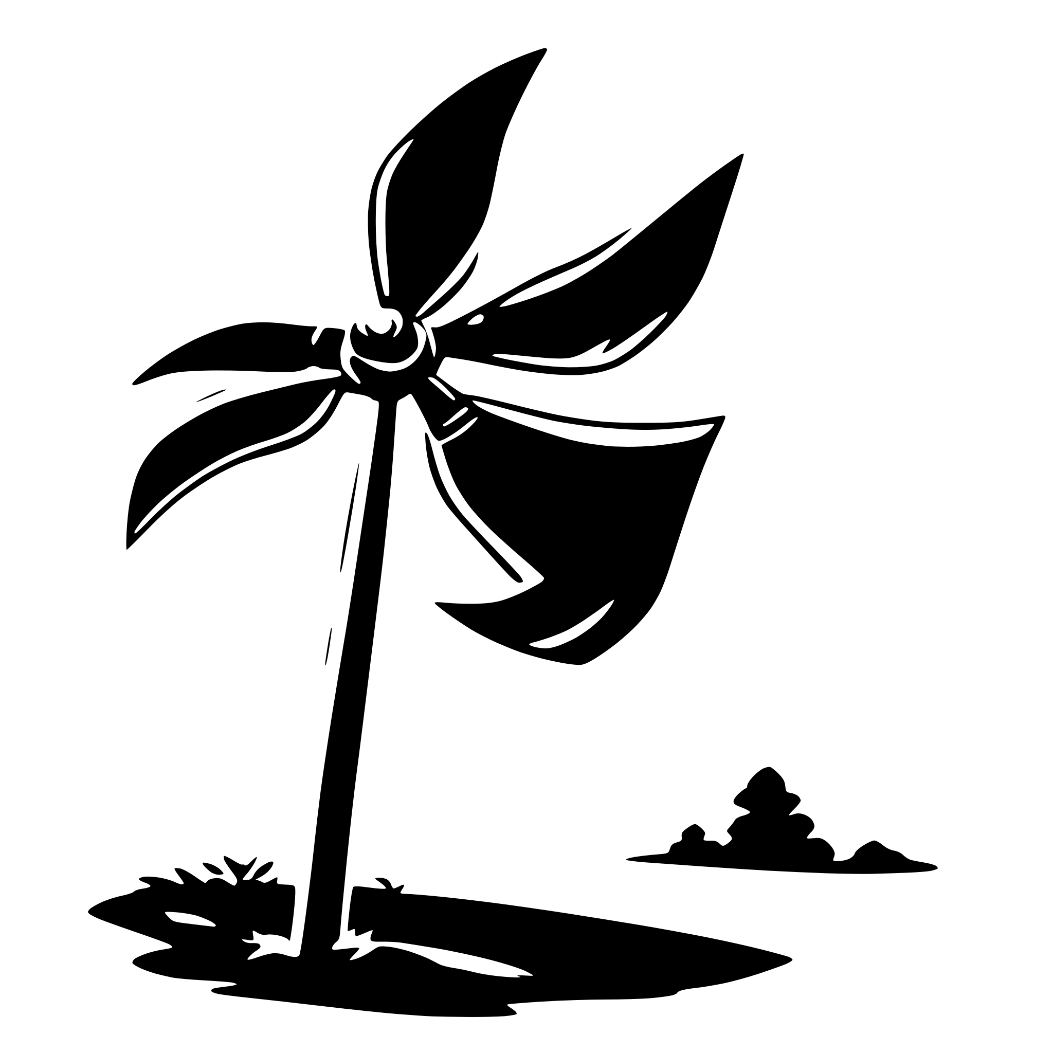 AI-generated SVG of 'wind'