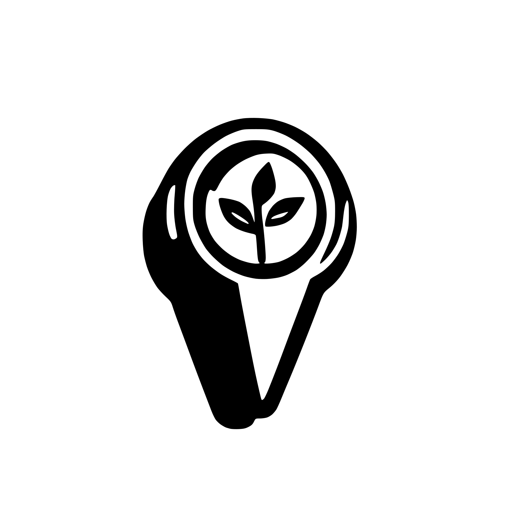 AI-generated SVG of a map marker icon