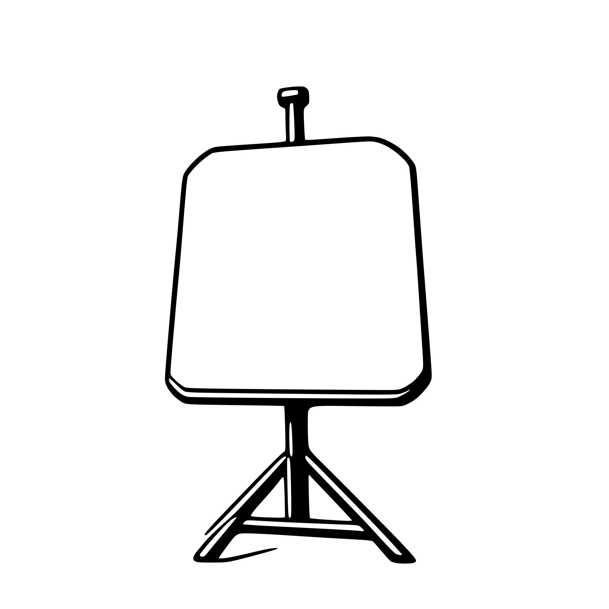 AI-generated SVG of a whiteboard