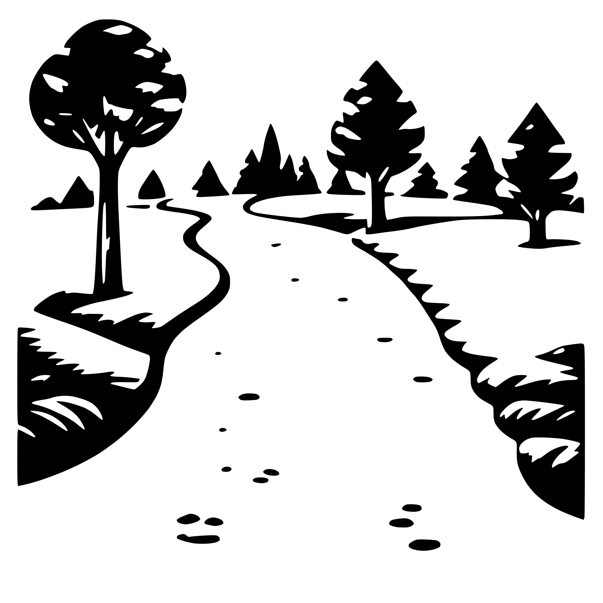 AI-generated SVG of 'a path line dotted'