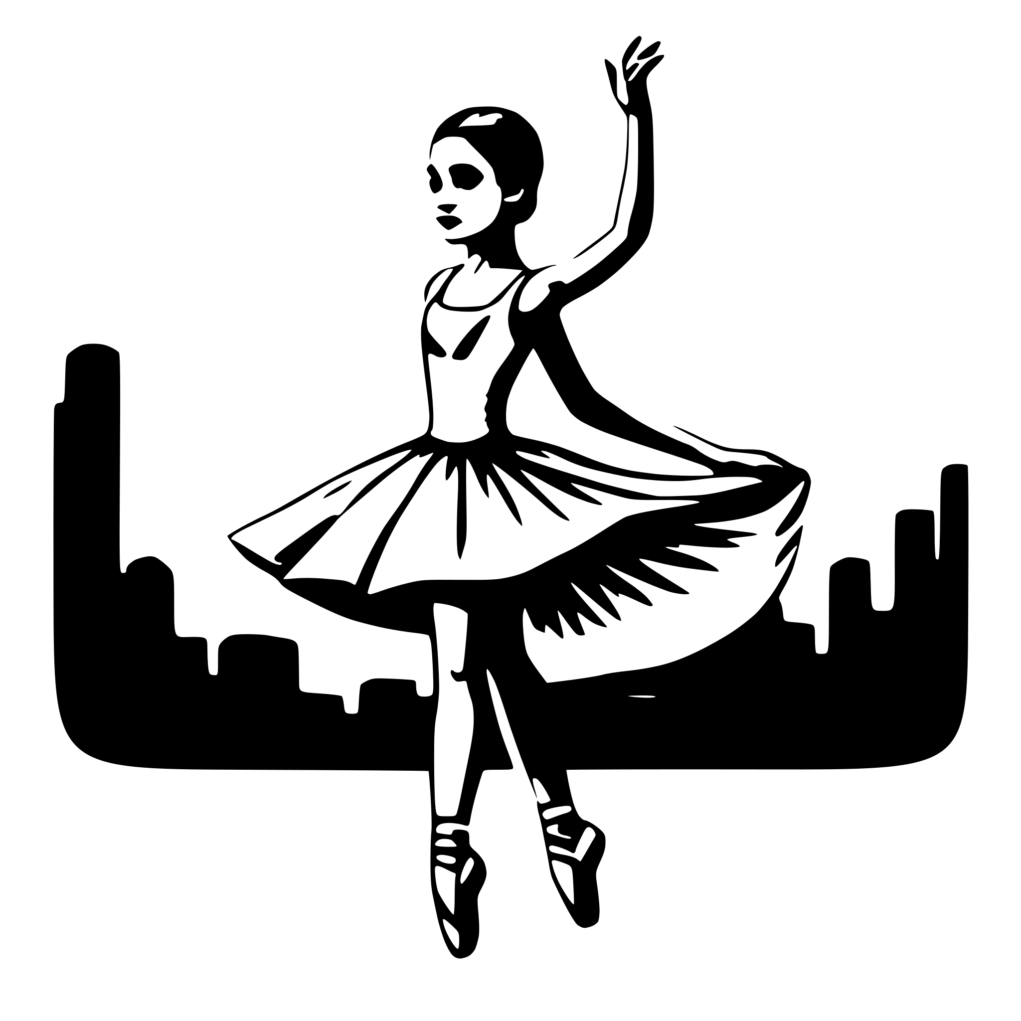 AI-generated SVG of 'ballet photography'