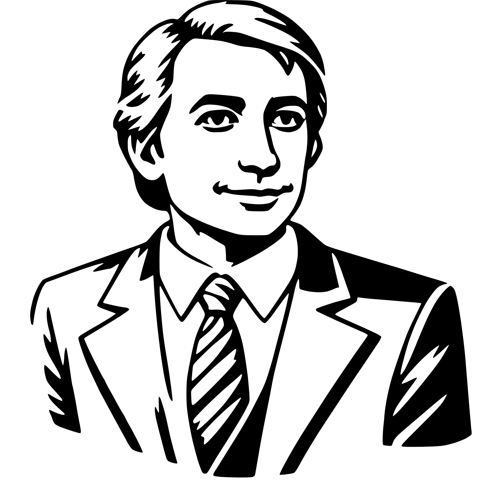 AI-generated SVG of 'politician'