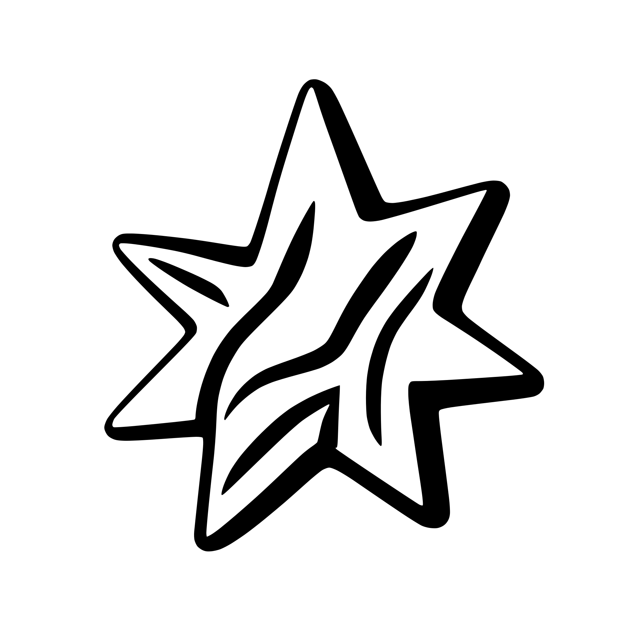 AI-generated SVG of 'perefect star'