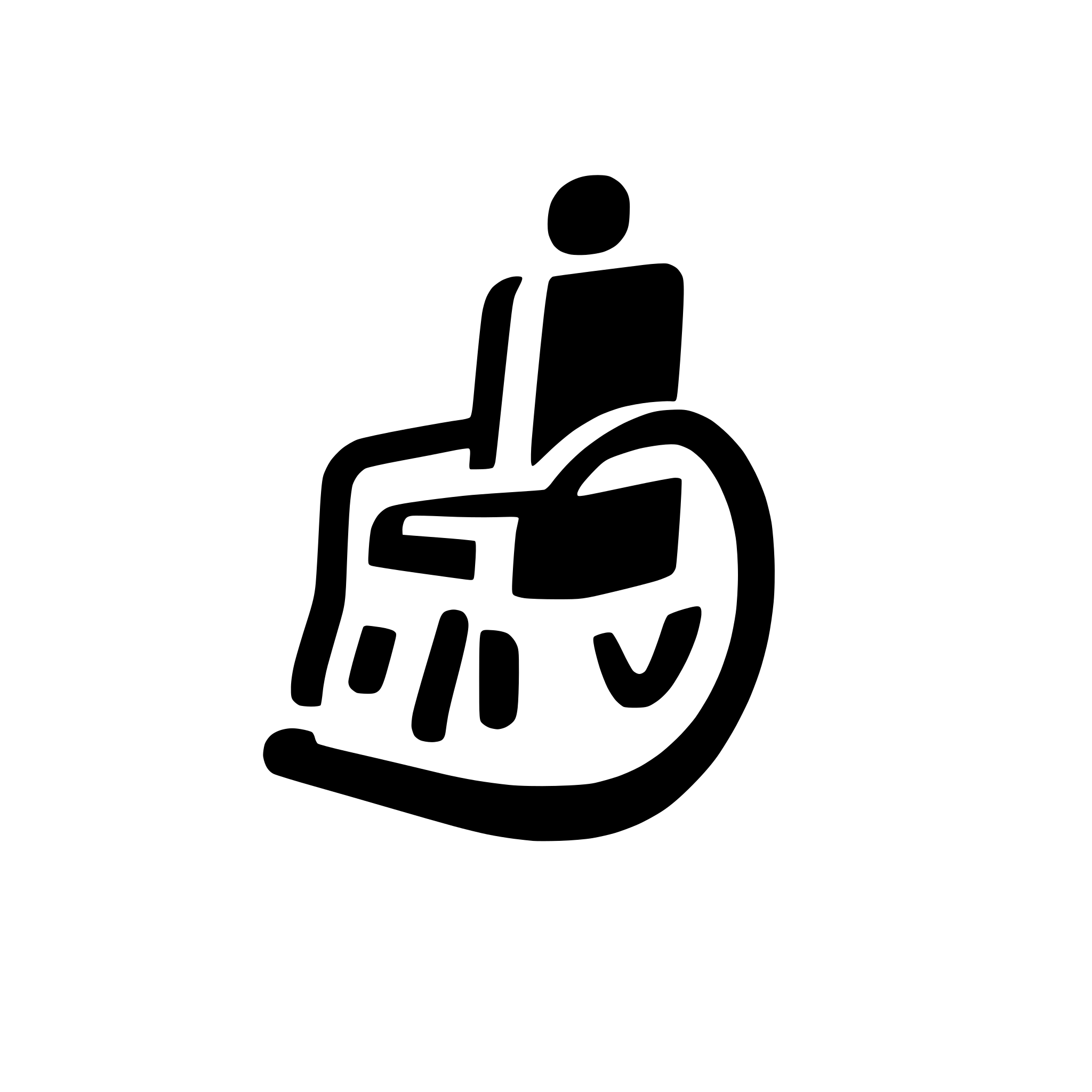 AI-generated SVG of 'Wheelchair'