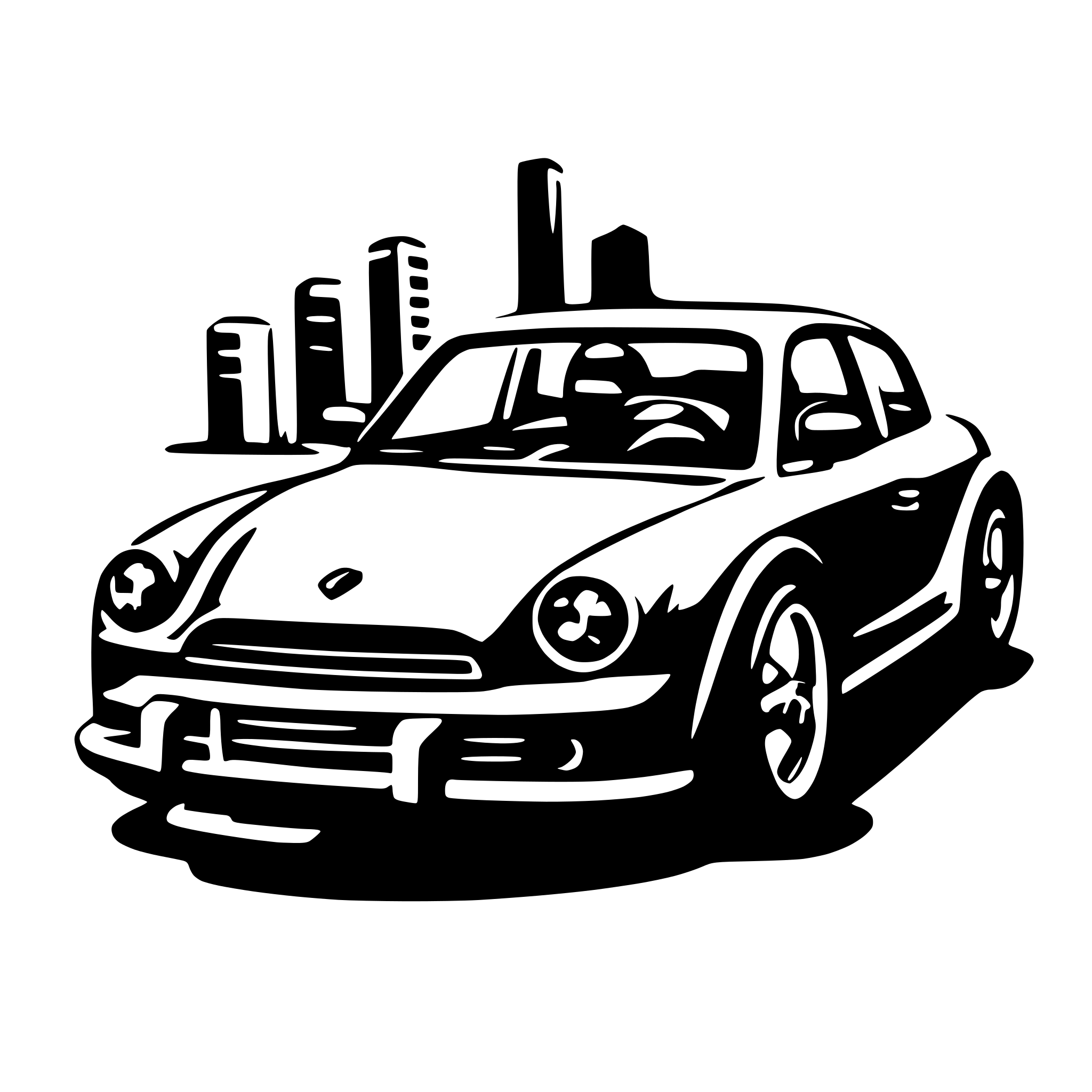 AI-generated SVG of 'car bid svg'