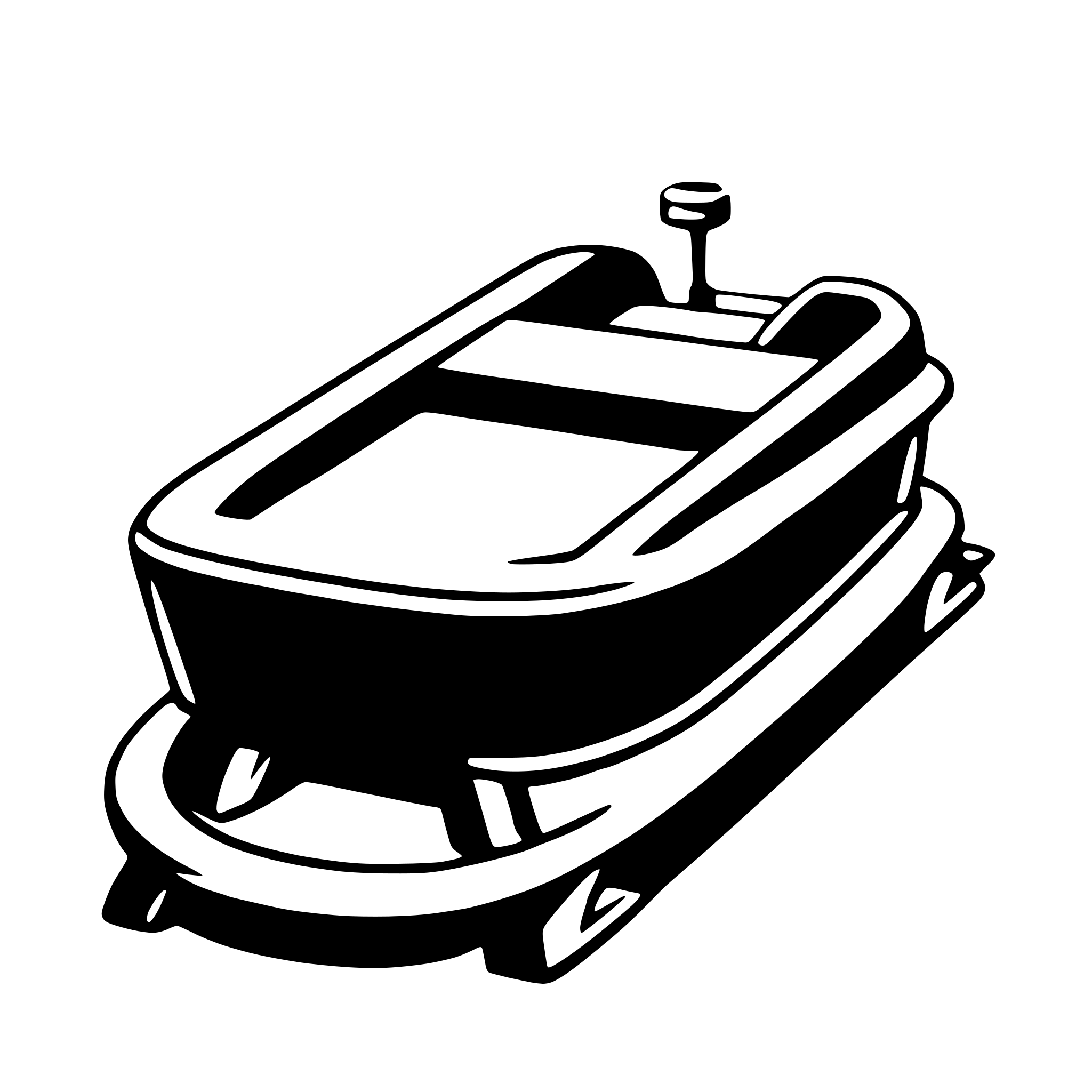 AI-generated SVG of 'sled'