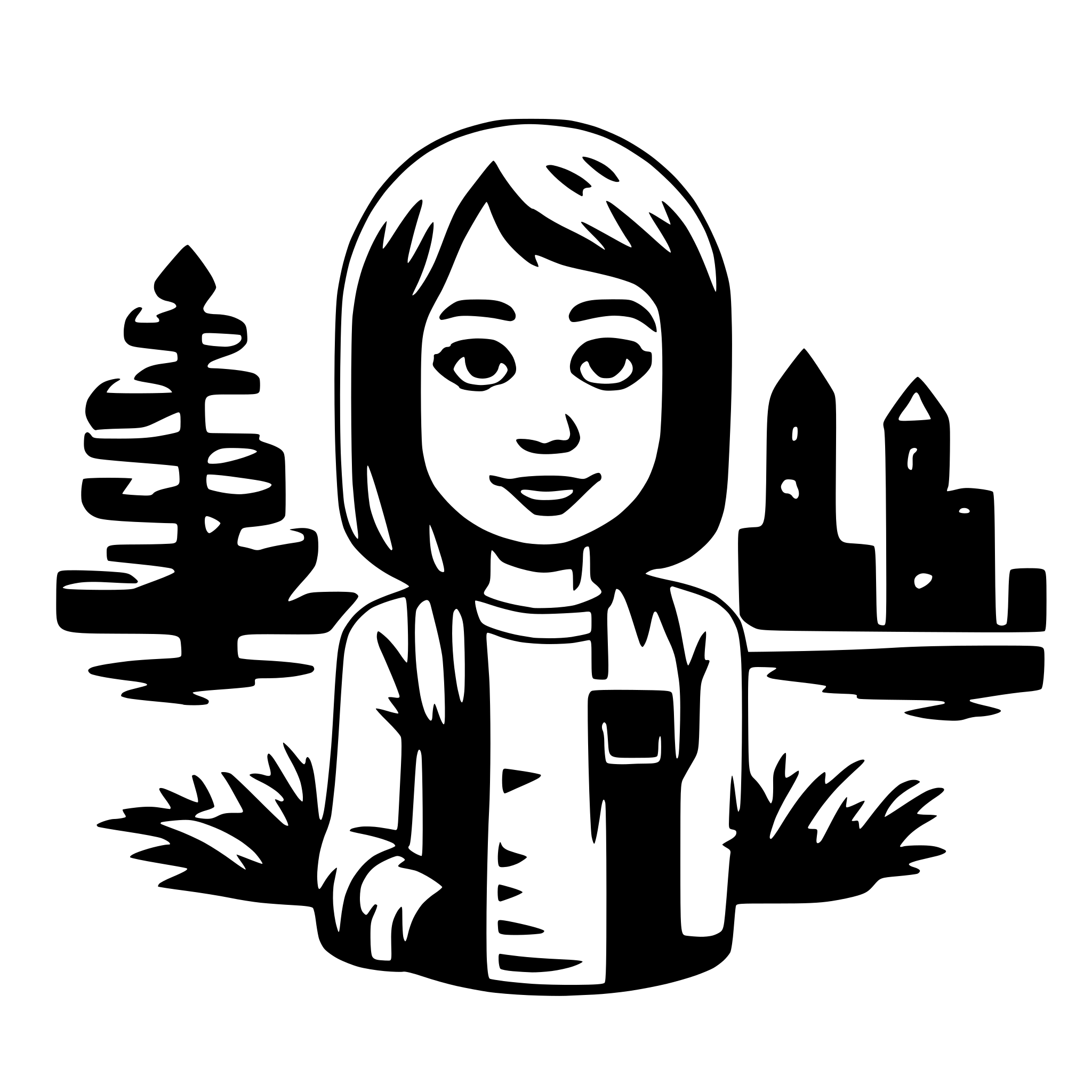 AI-generated SVG of 'humon'