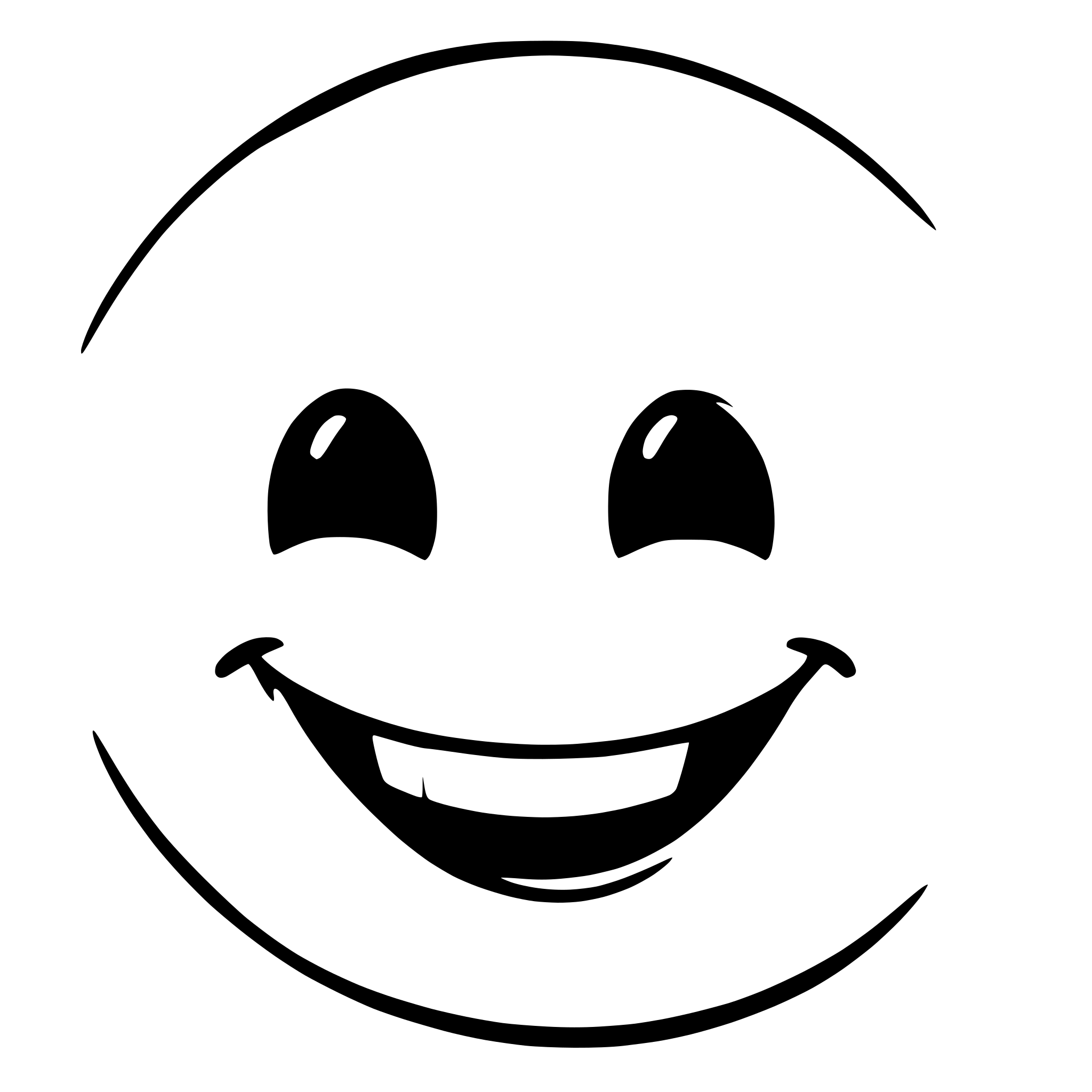 AI-generated SVG of 'smiley face'