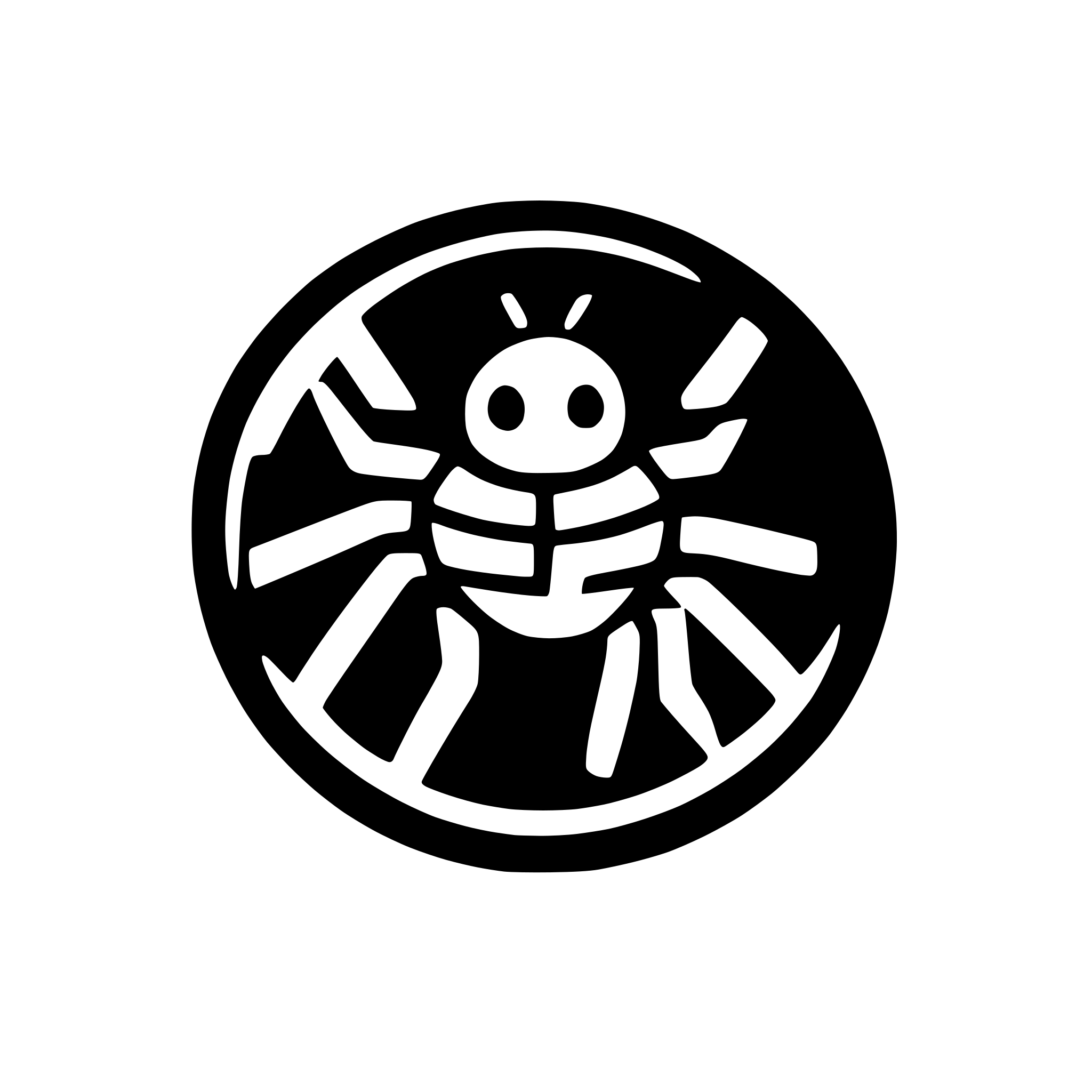AI-generated SVG of a icon spider