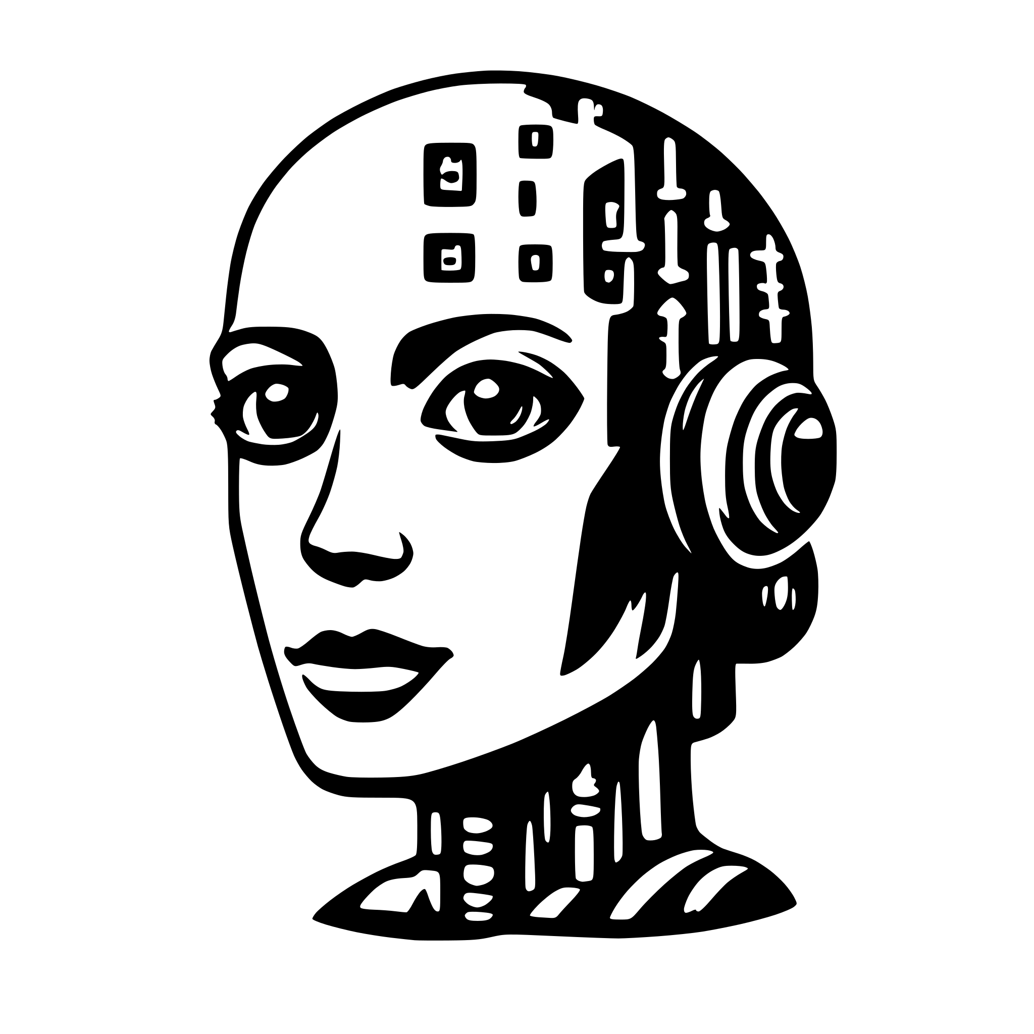 AI-generated SVG of a artificial intelligence