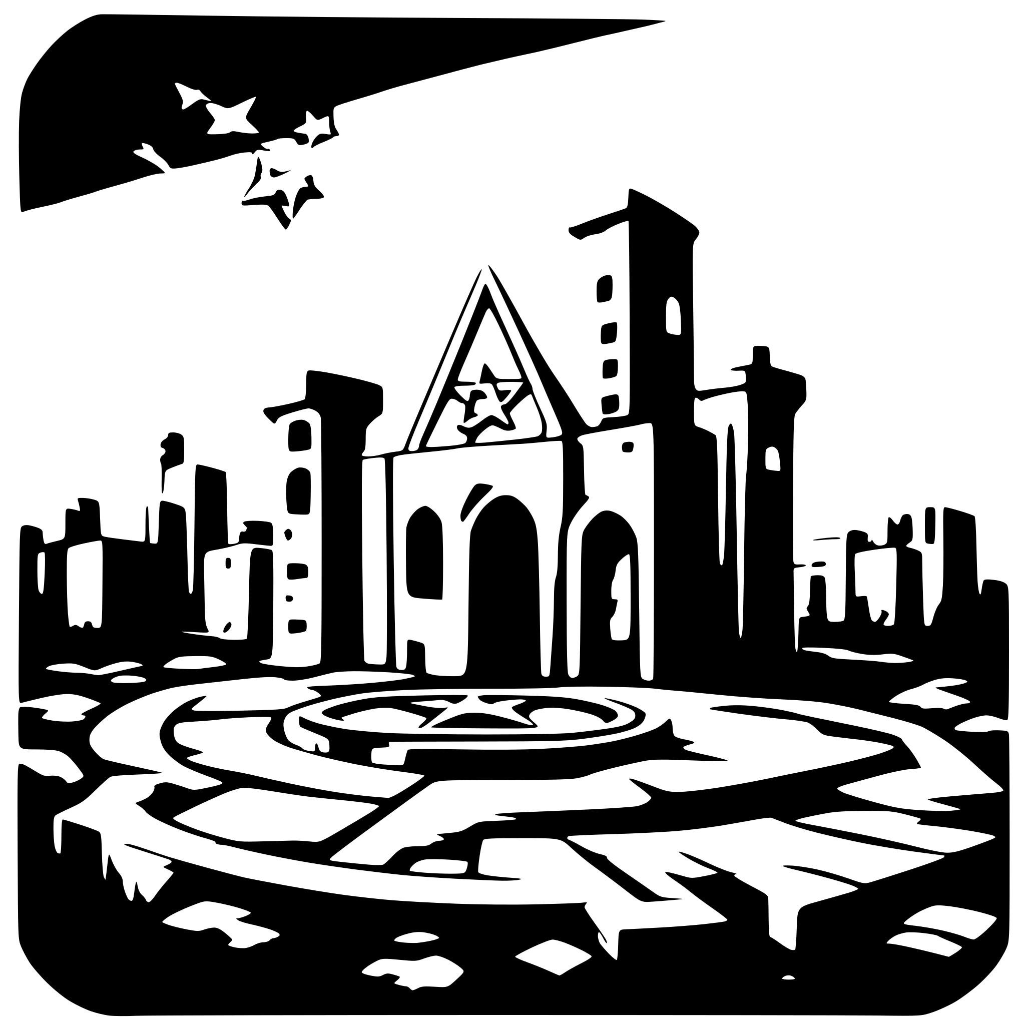 AI-generated SVG of a Reverse pentagram in ruined mehalitic city AI-generated SVG of a Reverse pentagram in ruined mehalitic city