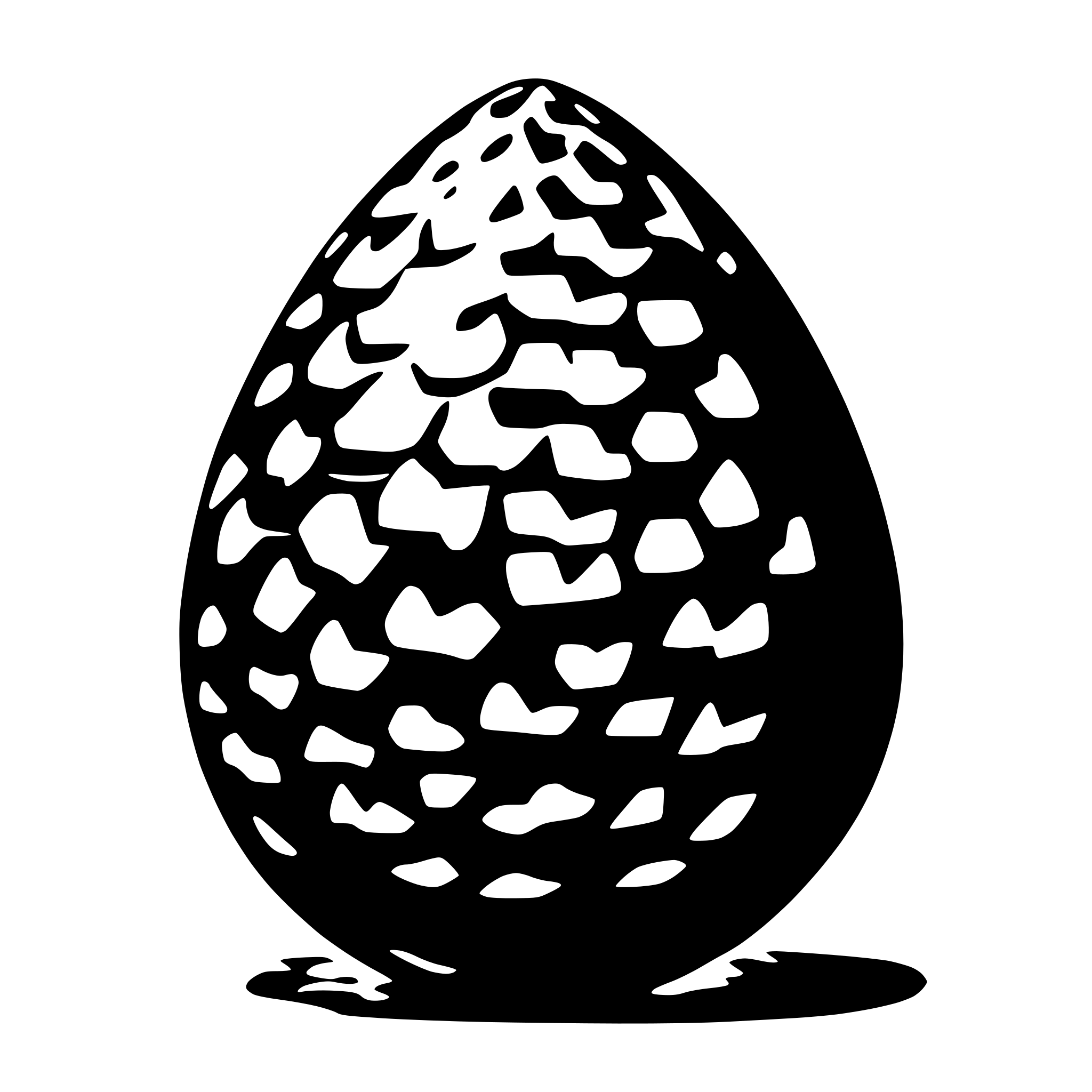 AI-generated SVG of 'dragon egg'