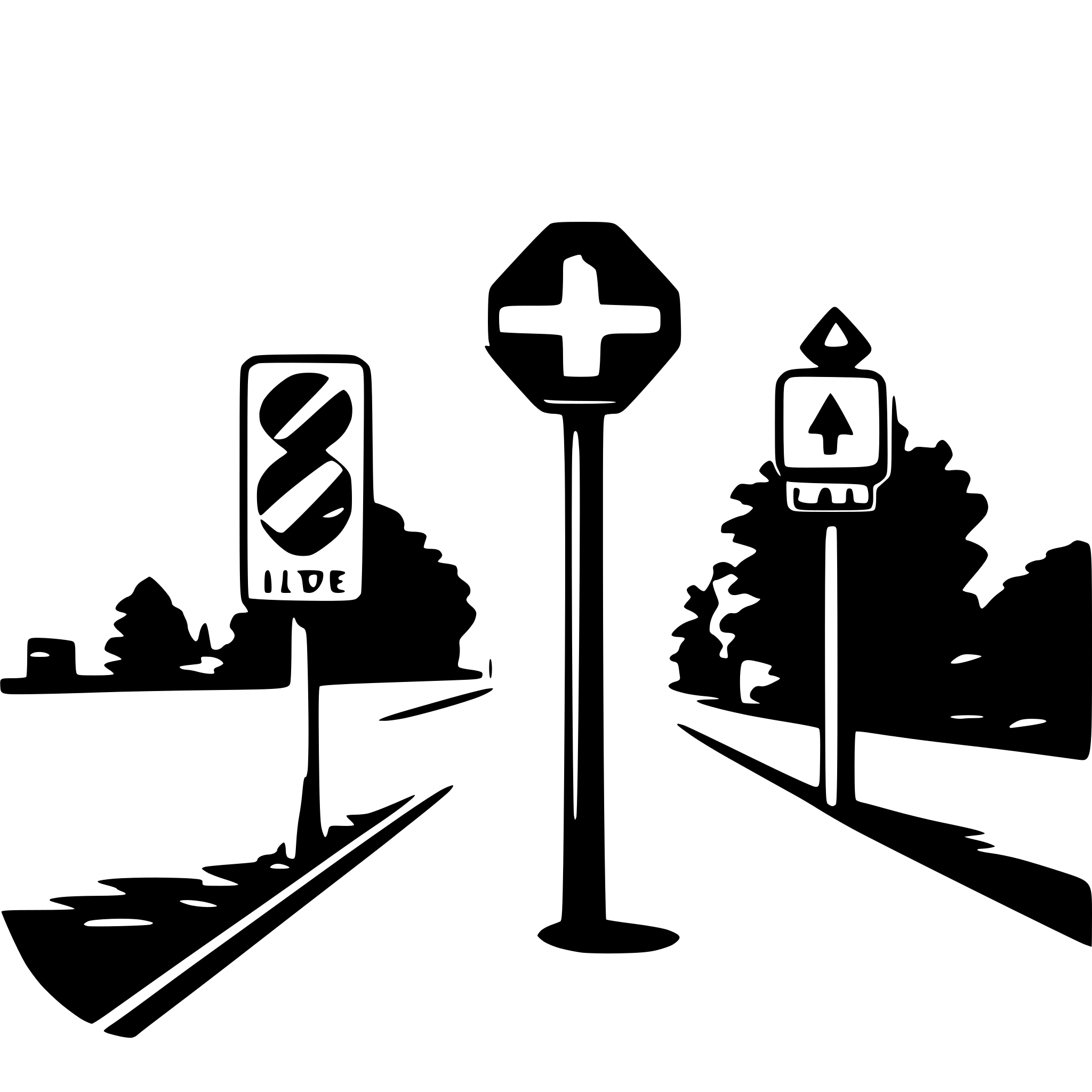 AI-generated SVG of 'Ampel abschalten'