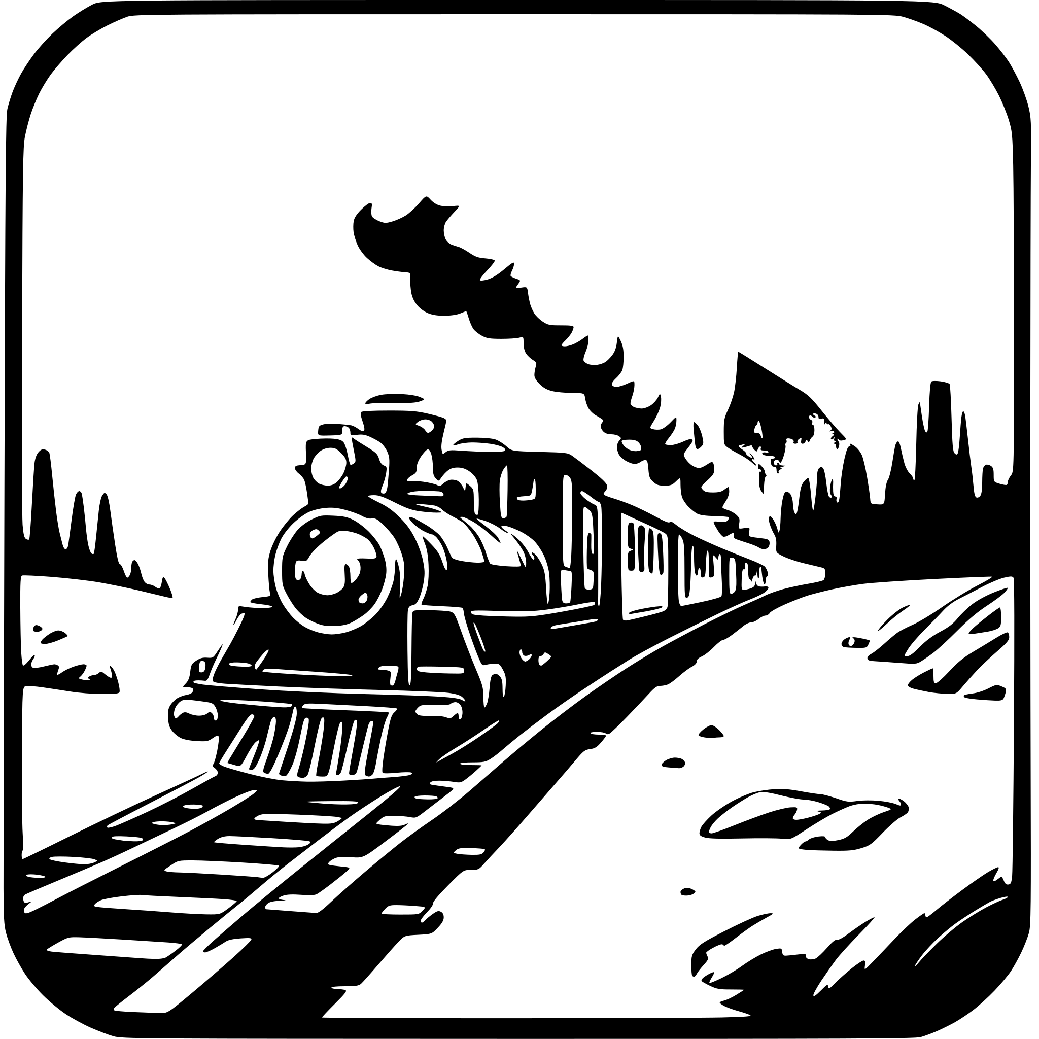 AI-generated SVG of a image pour le jeu "colt express"