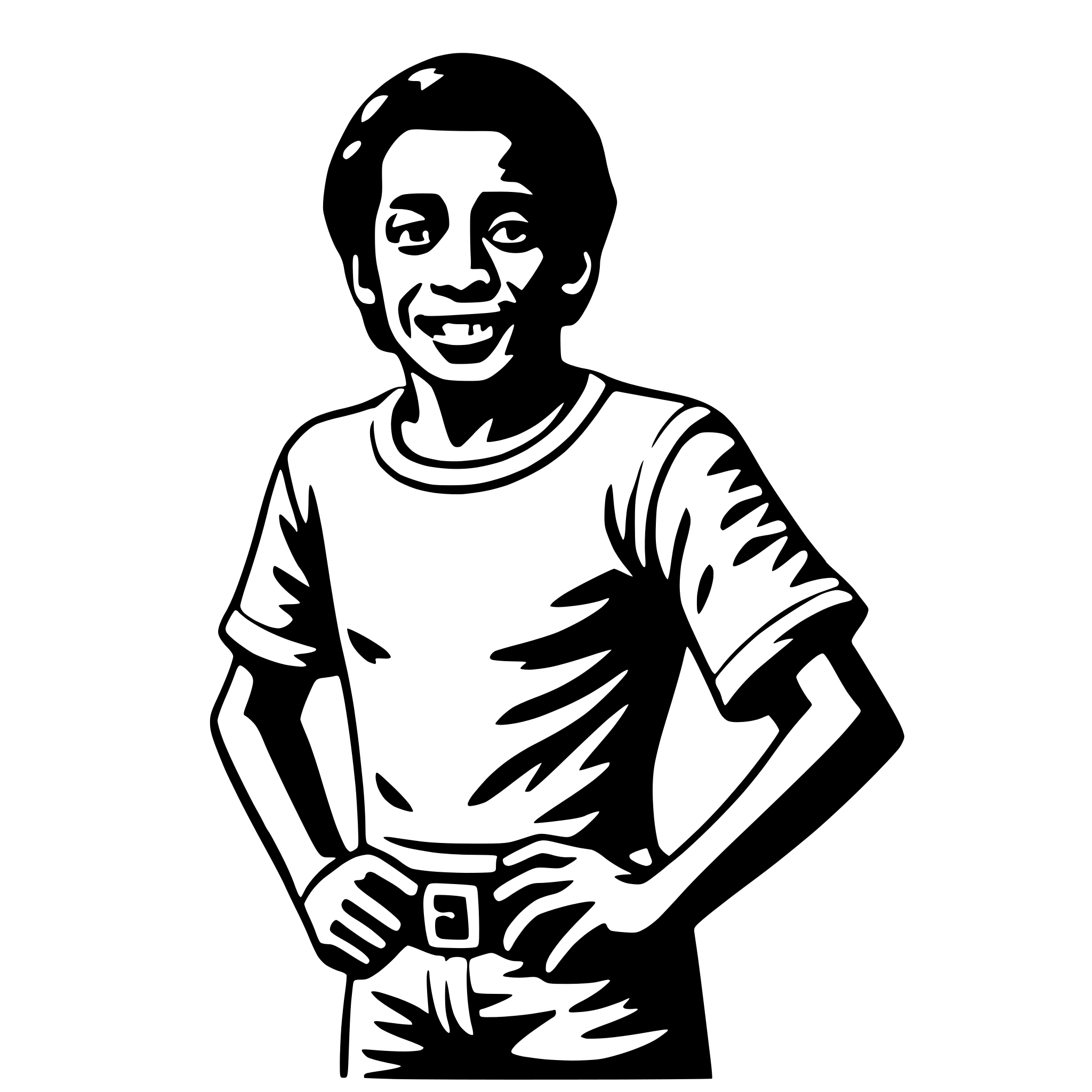 AI-generated SVG of 'pele'