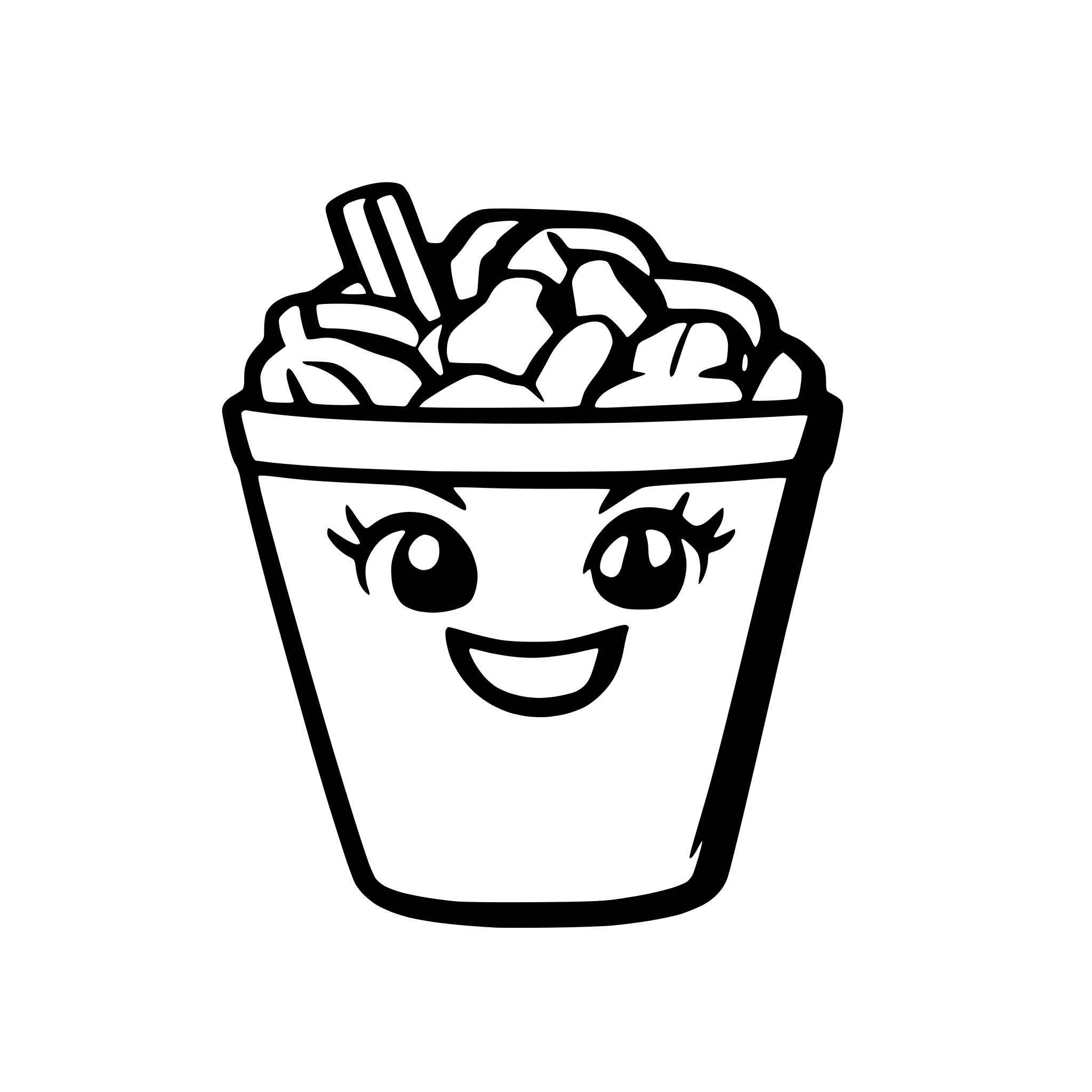 AI-generated SVG of a Snack mate