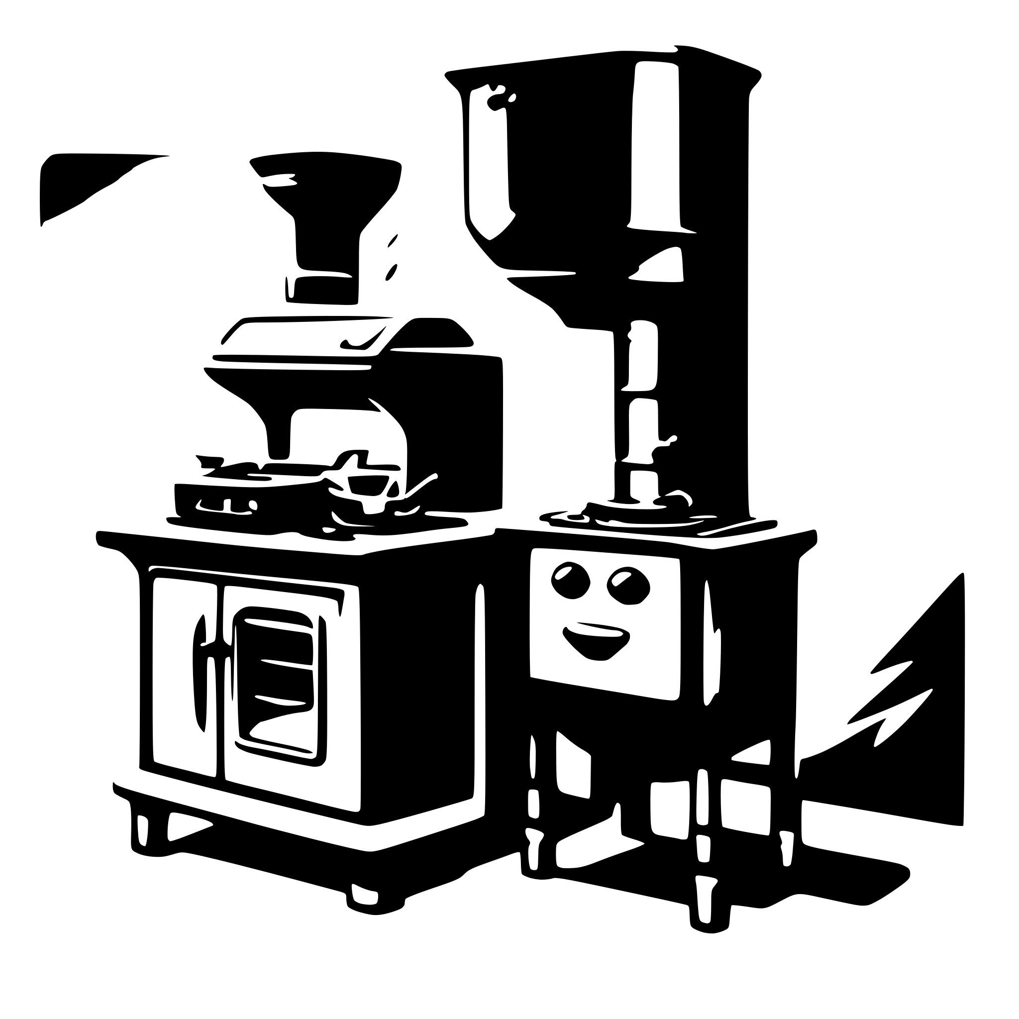 AI-generated SVG of 'a cooking stove'