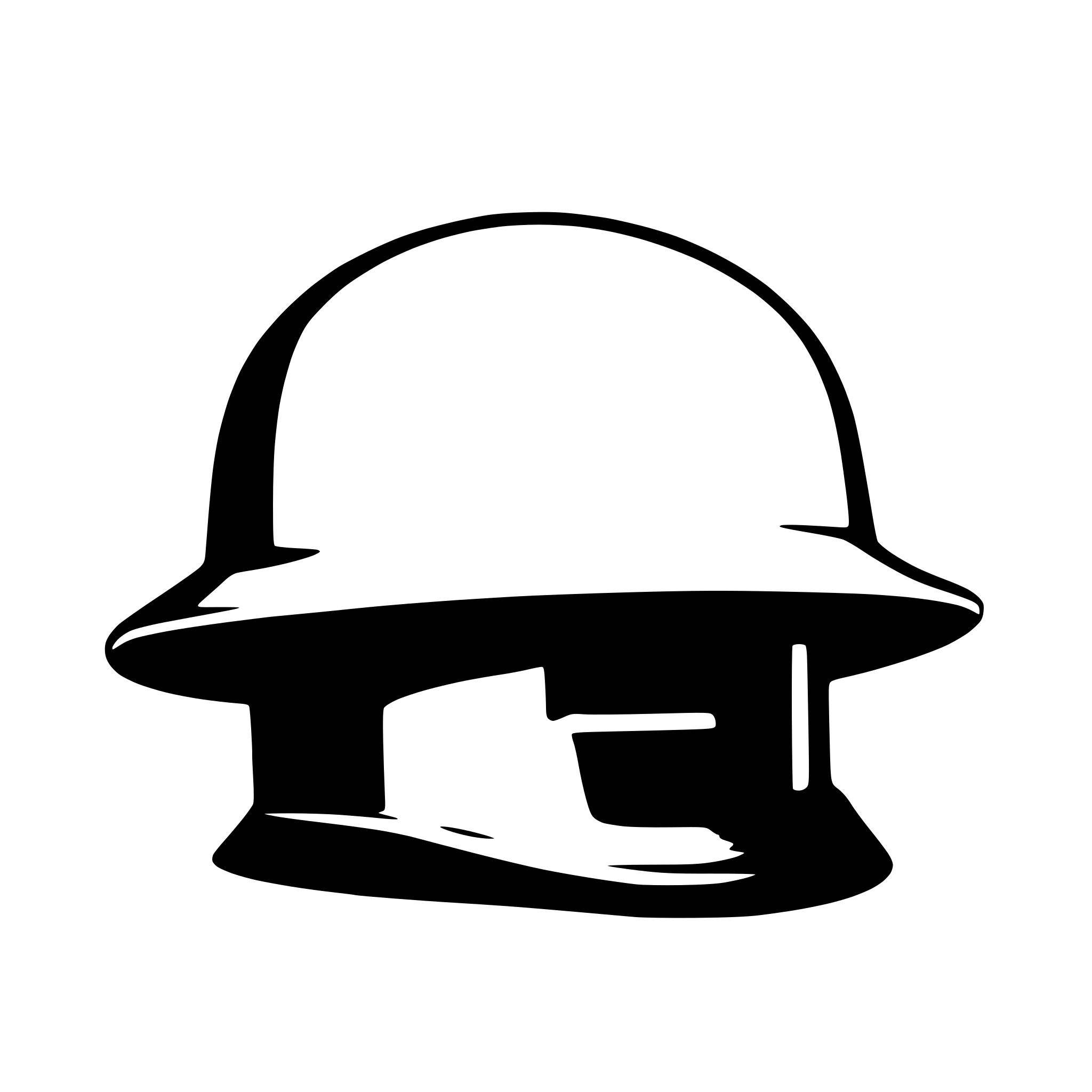 AI-generated SVG of a hard hat