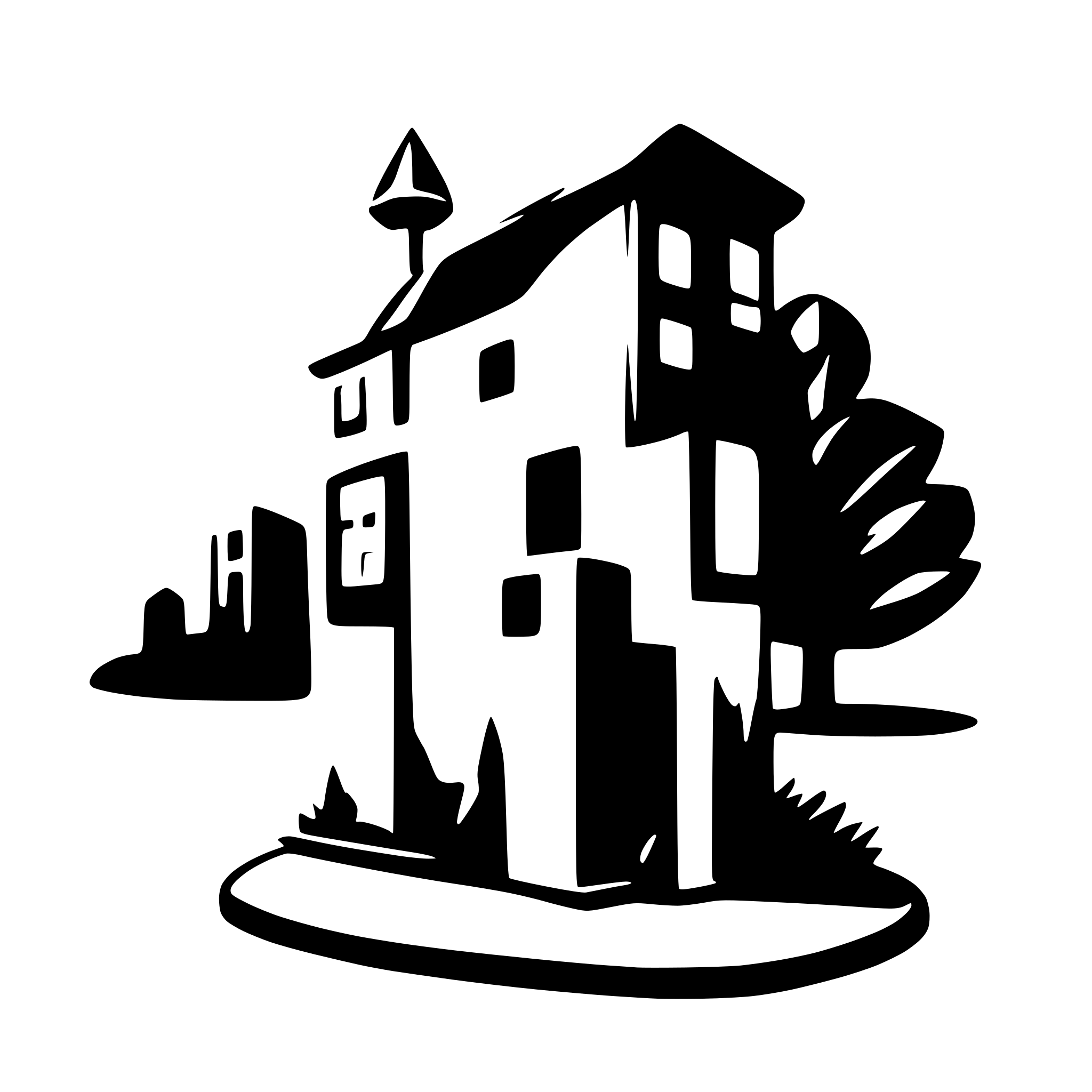 AI-generated SVG of a development