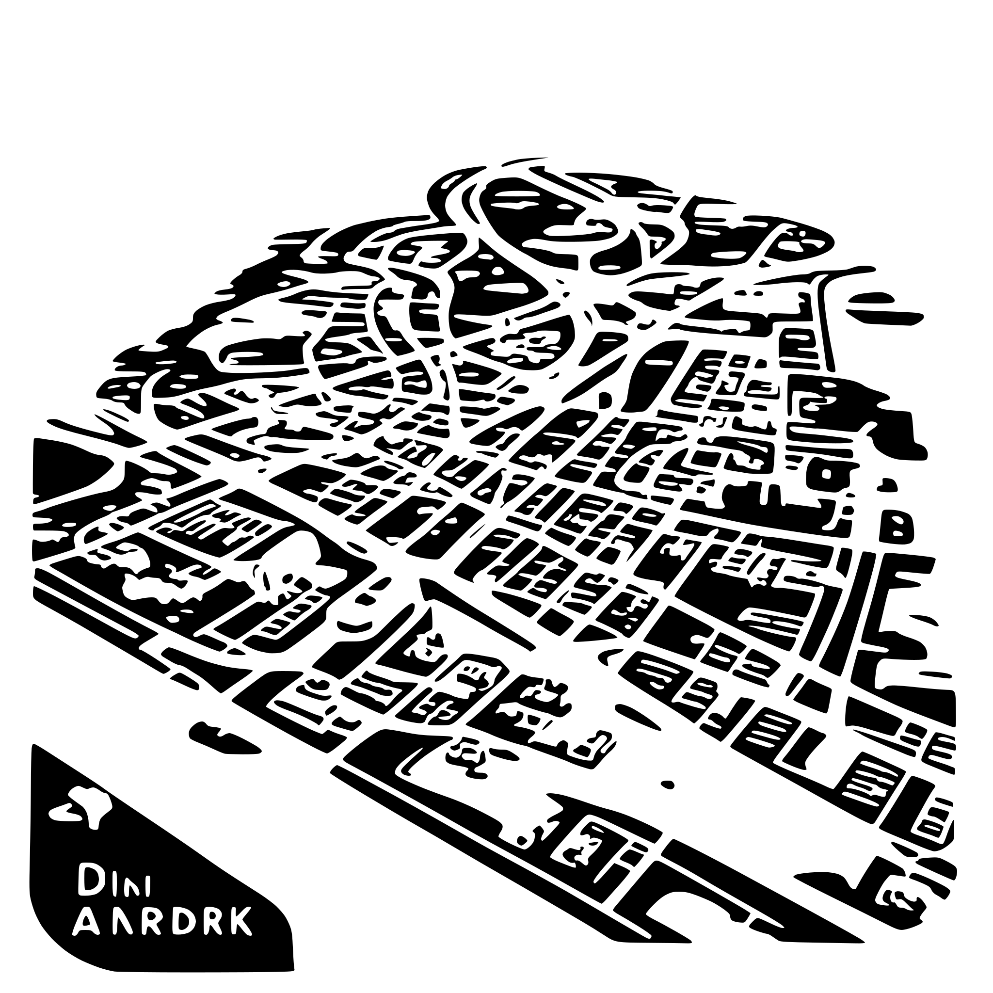 AI-generated SVG of a Dublin airport chart