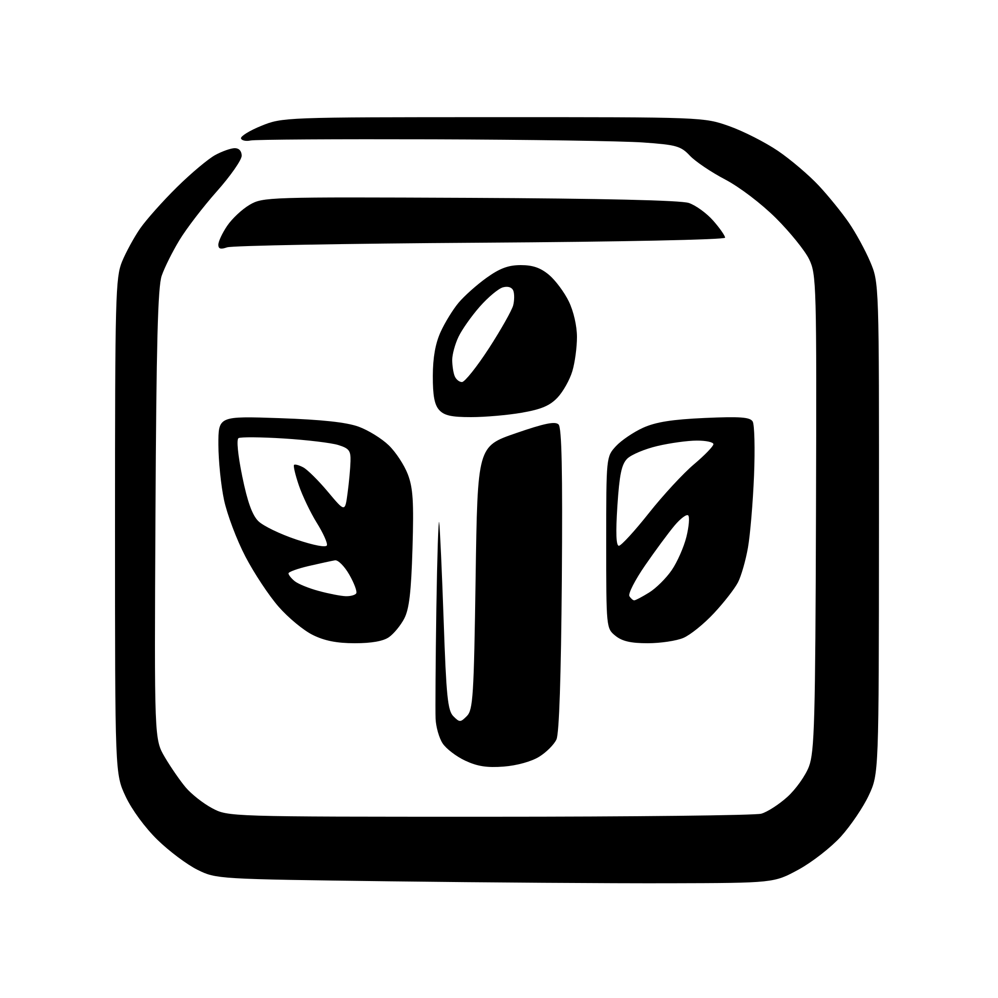 AI-generated SVG of a White android logo without background