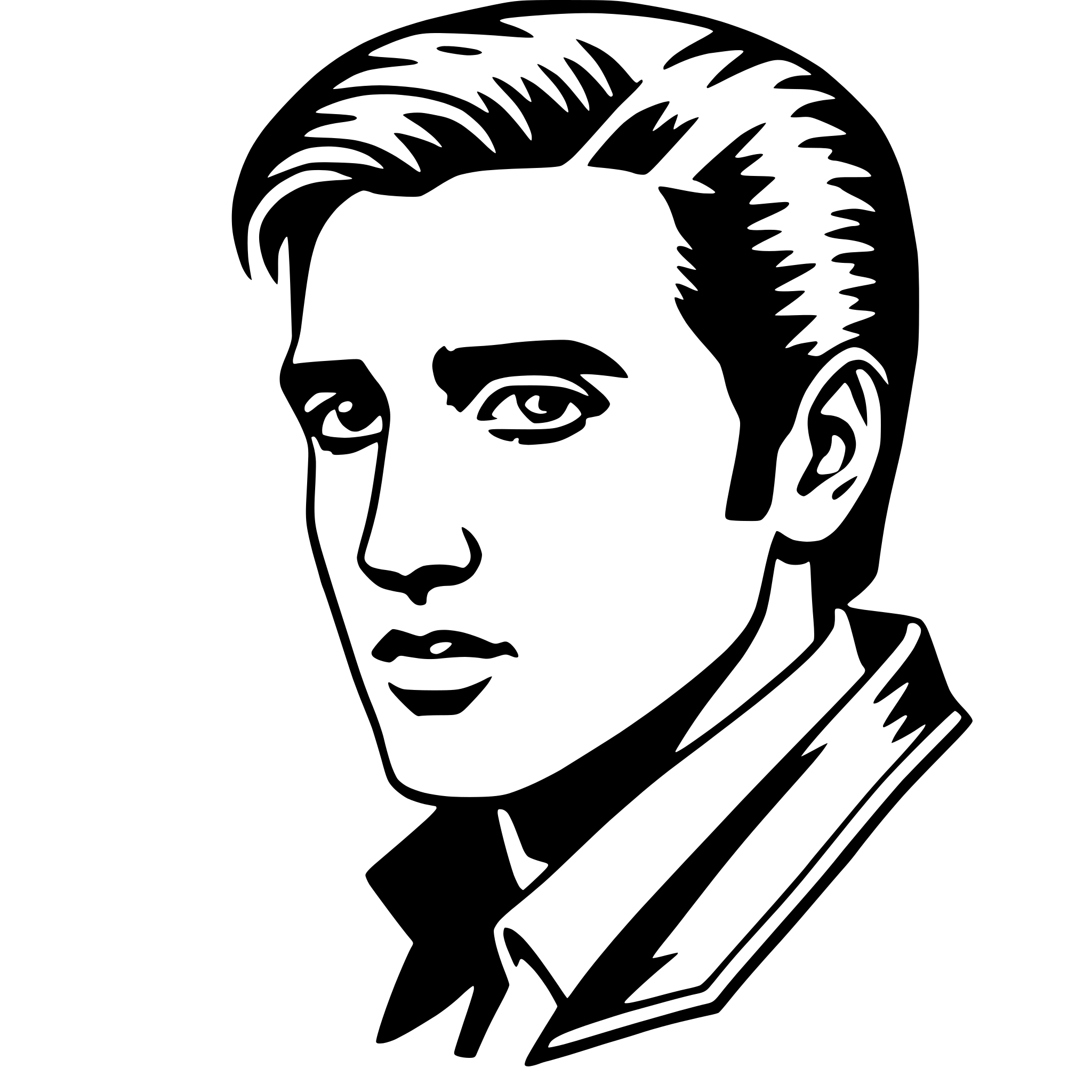 AI-generated SVG of 'elvis presley'
