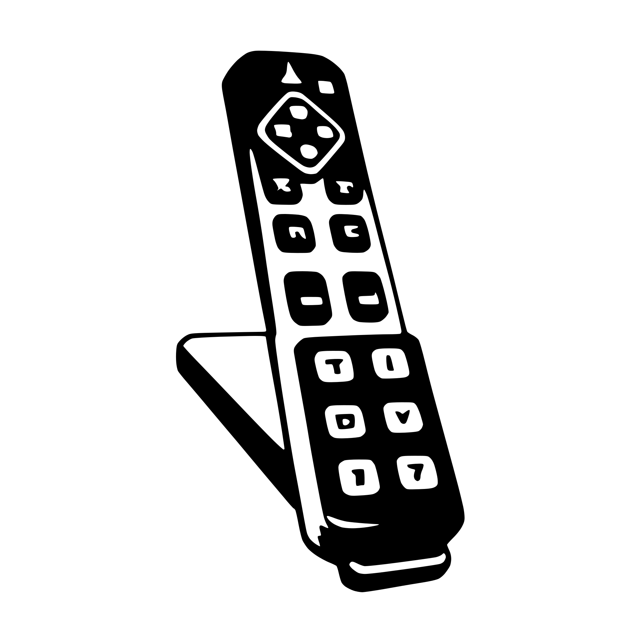 AI-generated SVG of a remote