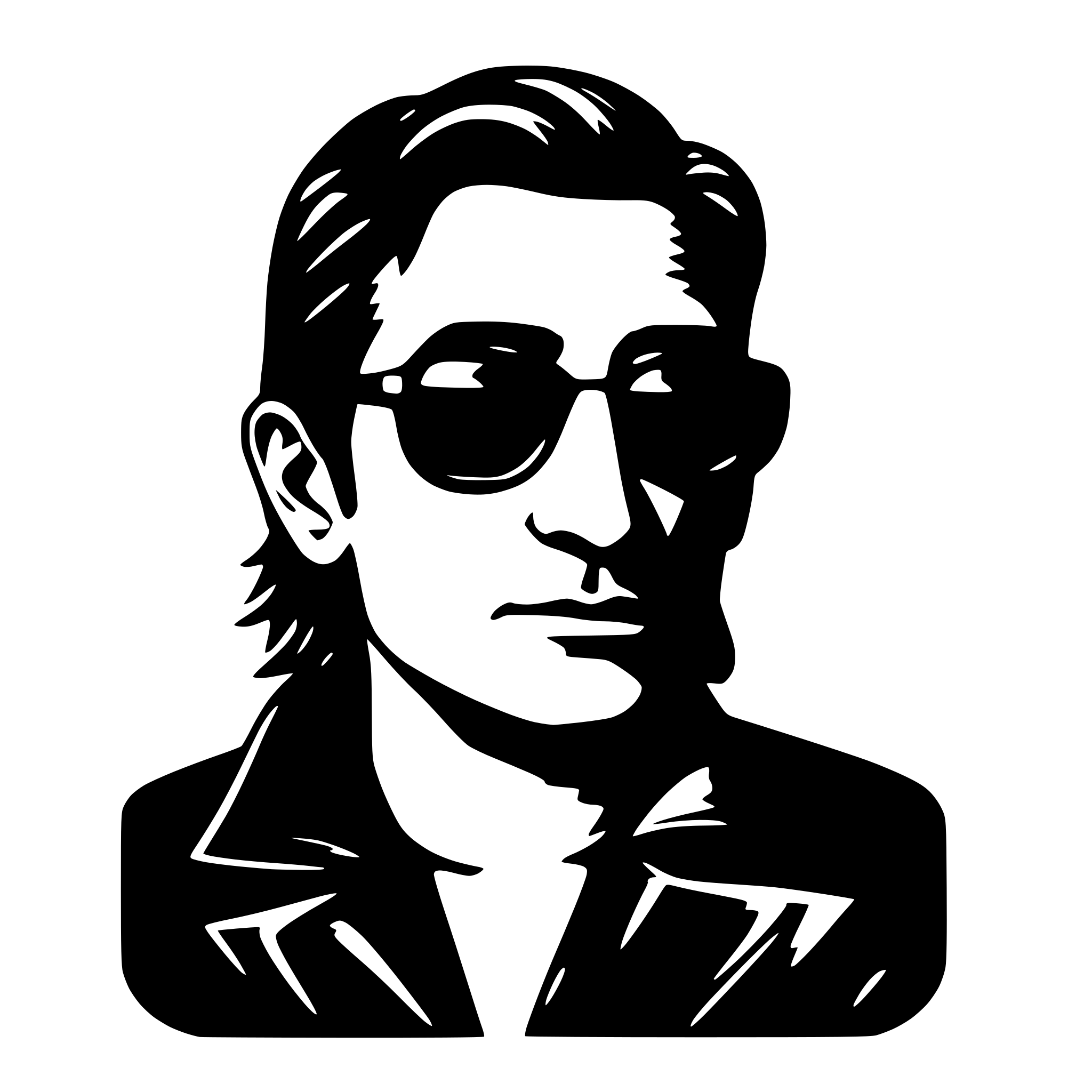 AI-generated SVG of 'svg for text bono'
