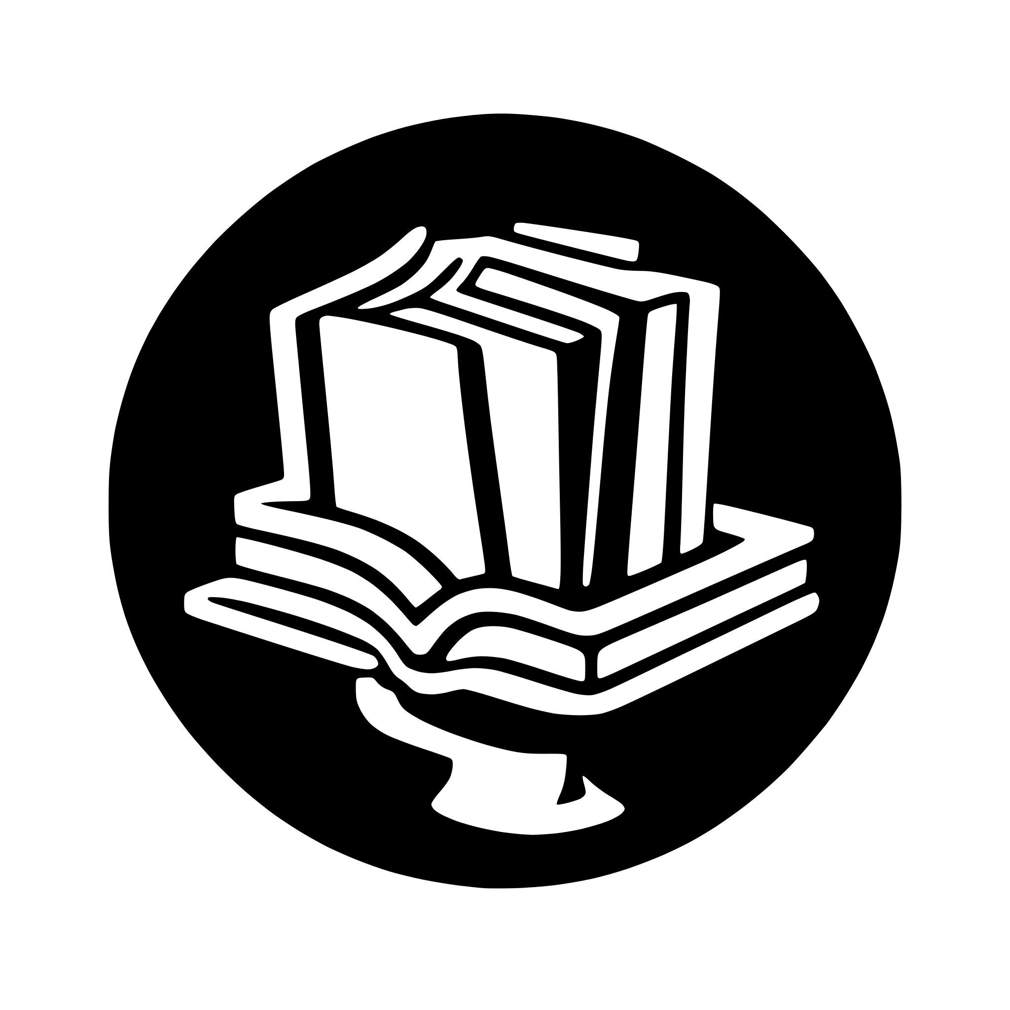 AI-generated SVG of a I am making a website for book readers to easily manage their current to be read and keeping notes about already read books, by providing a very big book catalog to search from, create a svg logo for it.