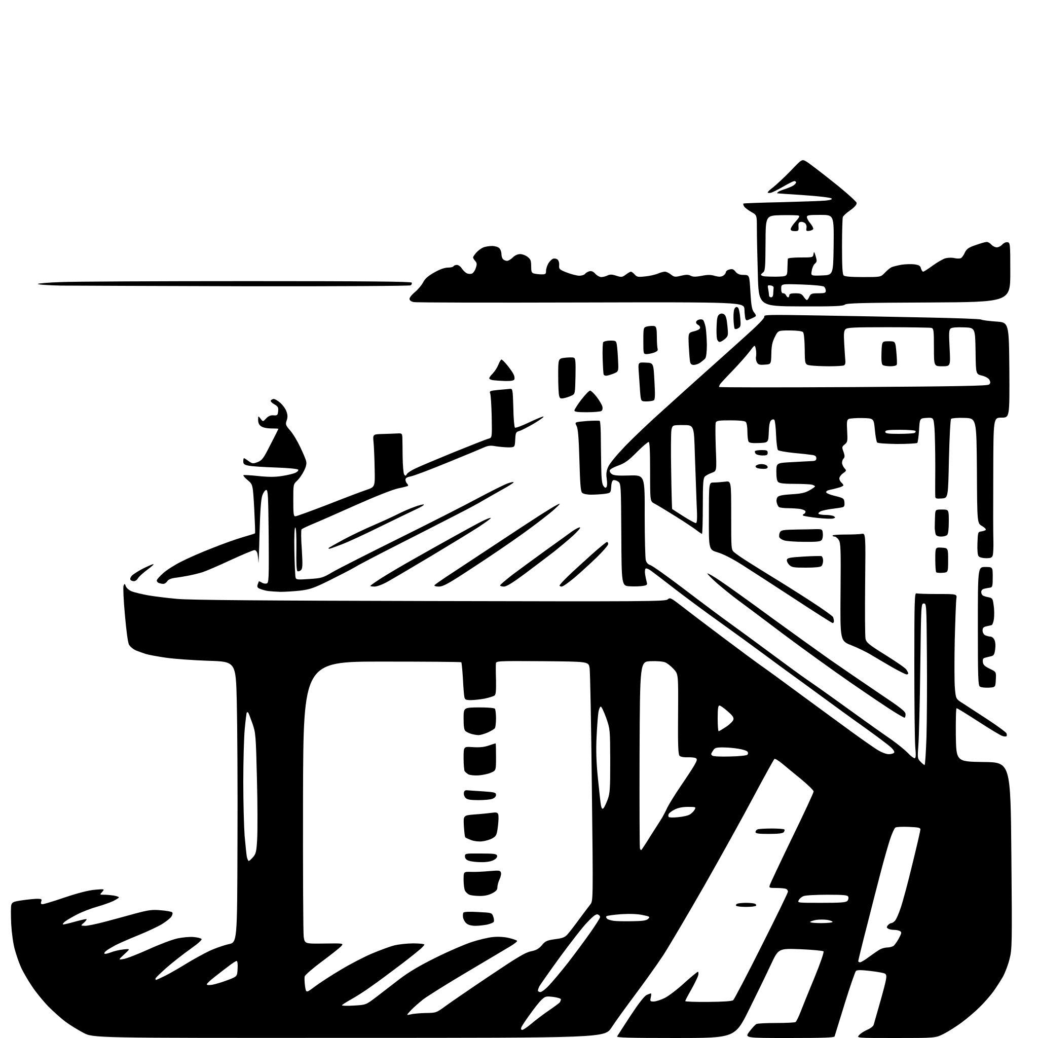 AI-generated SVG of a fishing pier