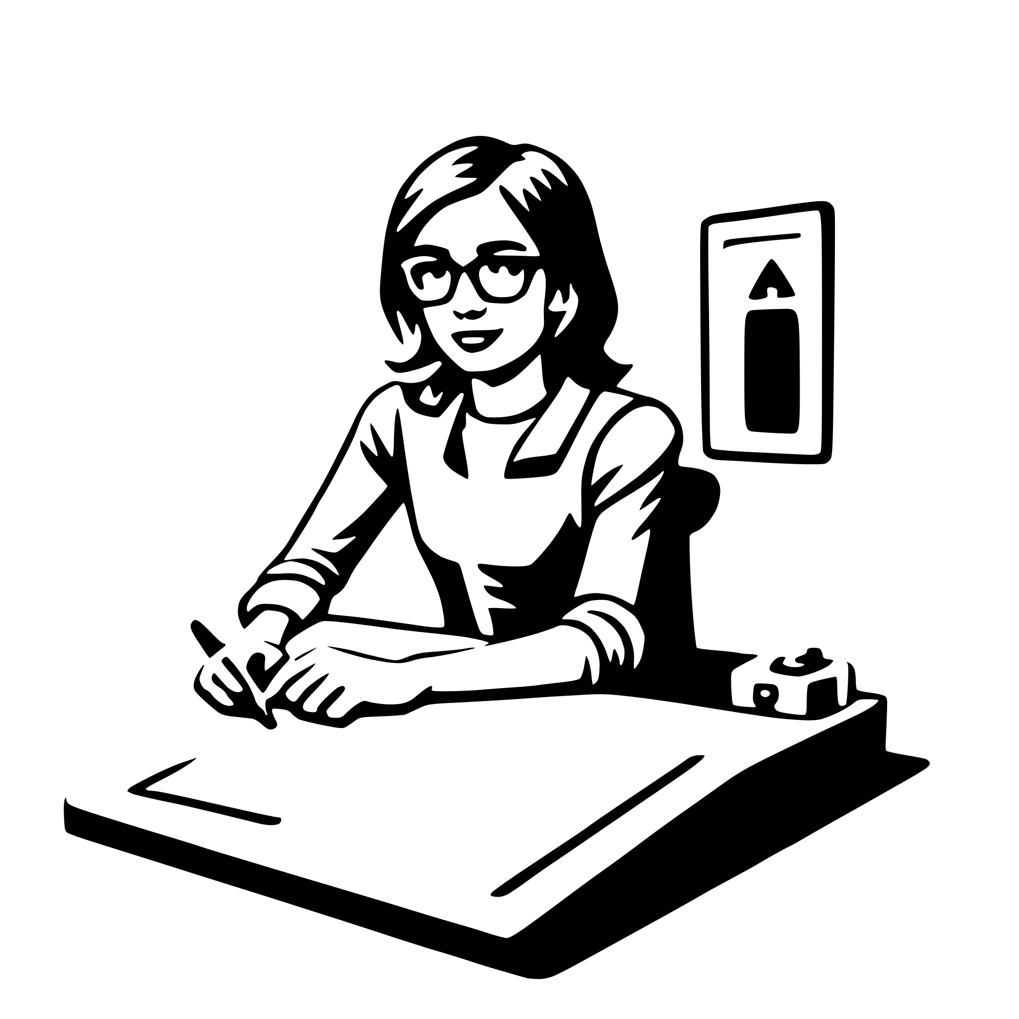 AI-generated SVG of 'editor'
