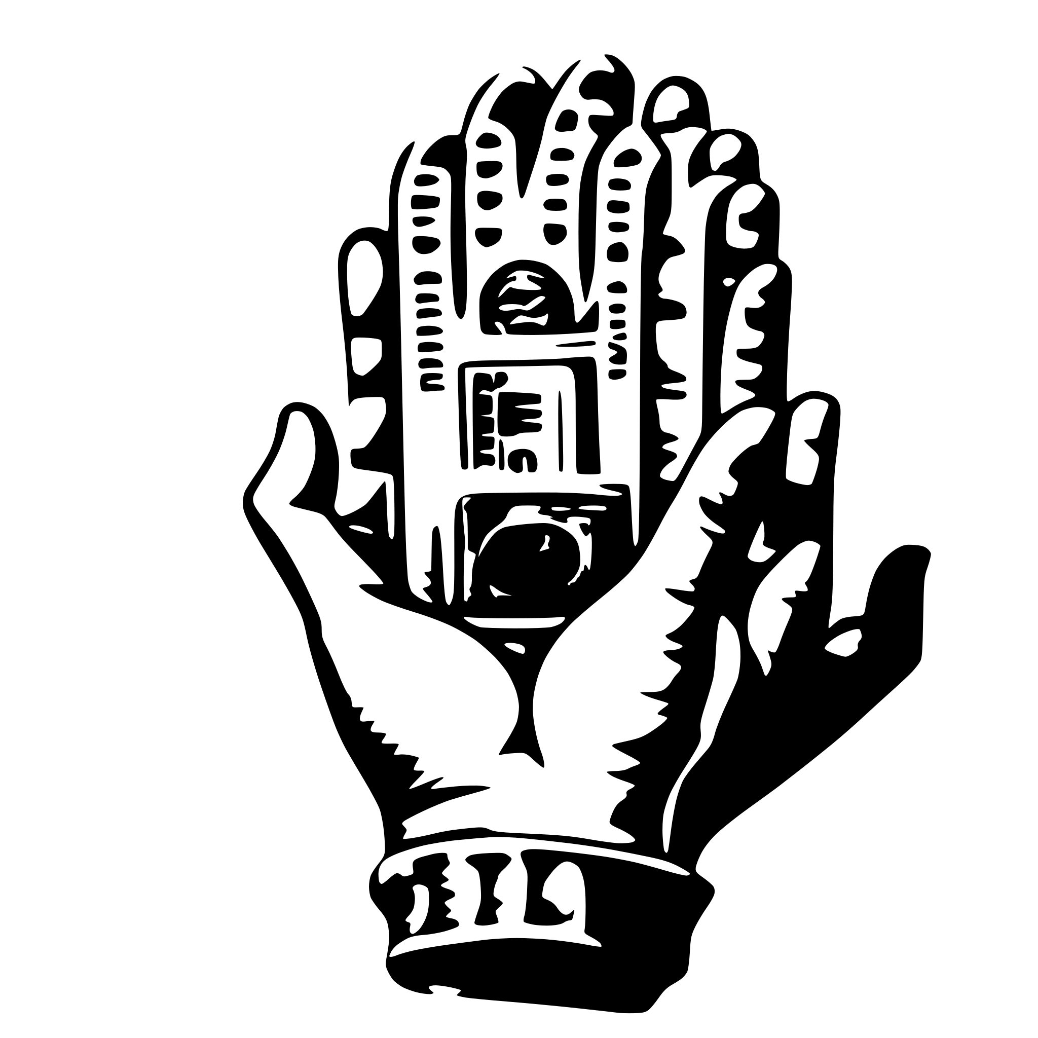 AI-generated SVG of a indian rupees on hand