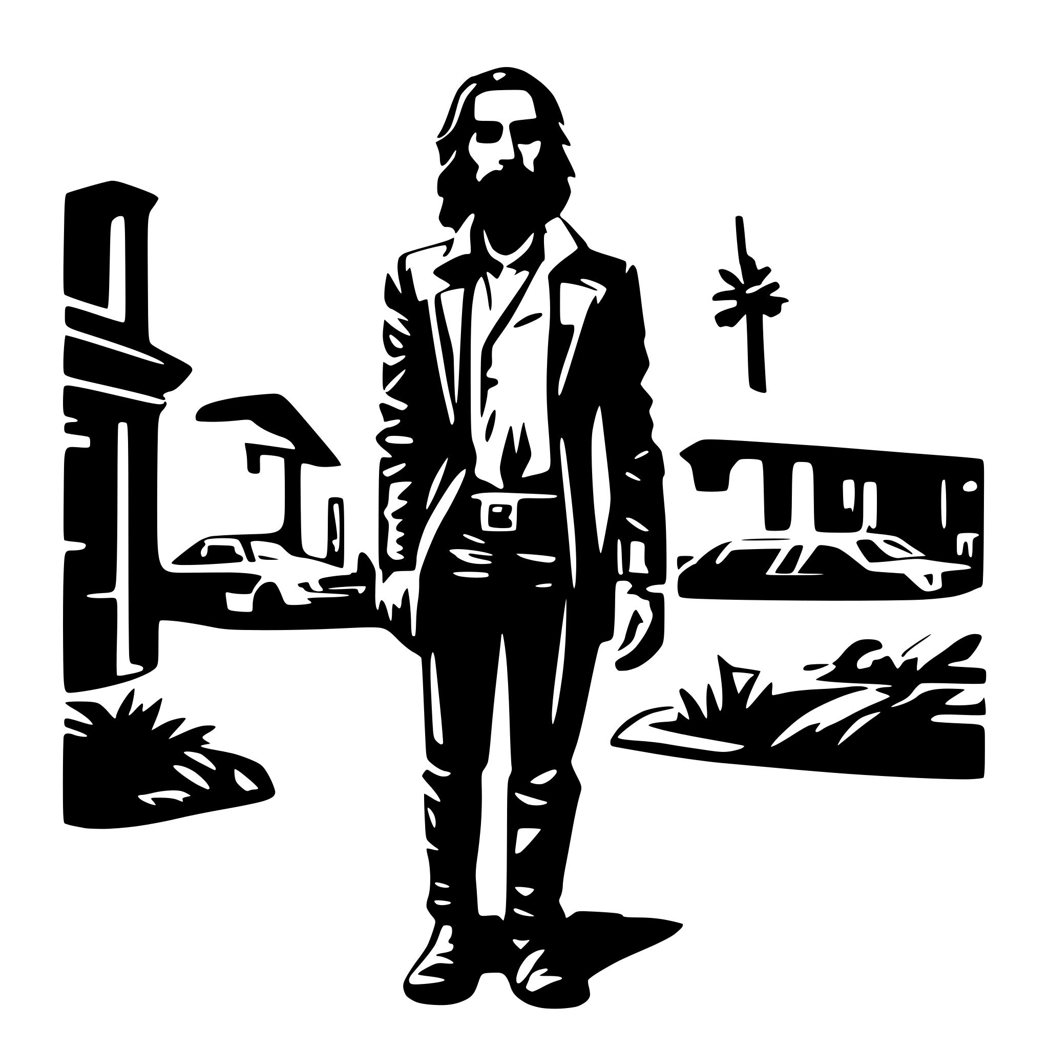 AI-generated SVG of 'disco elysium'
