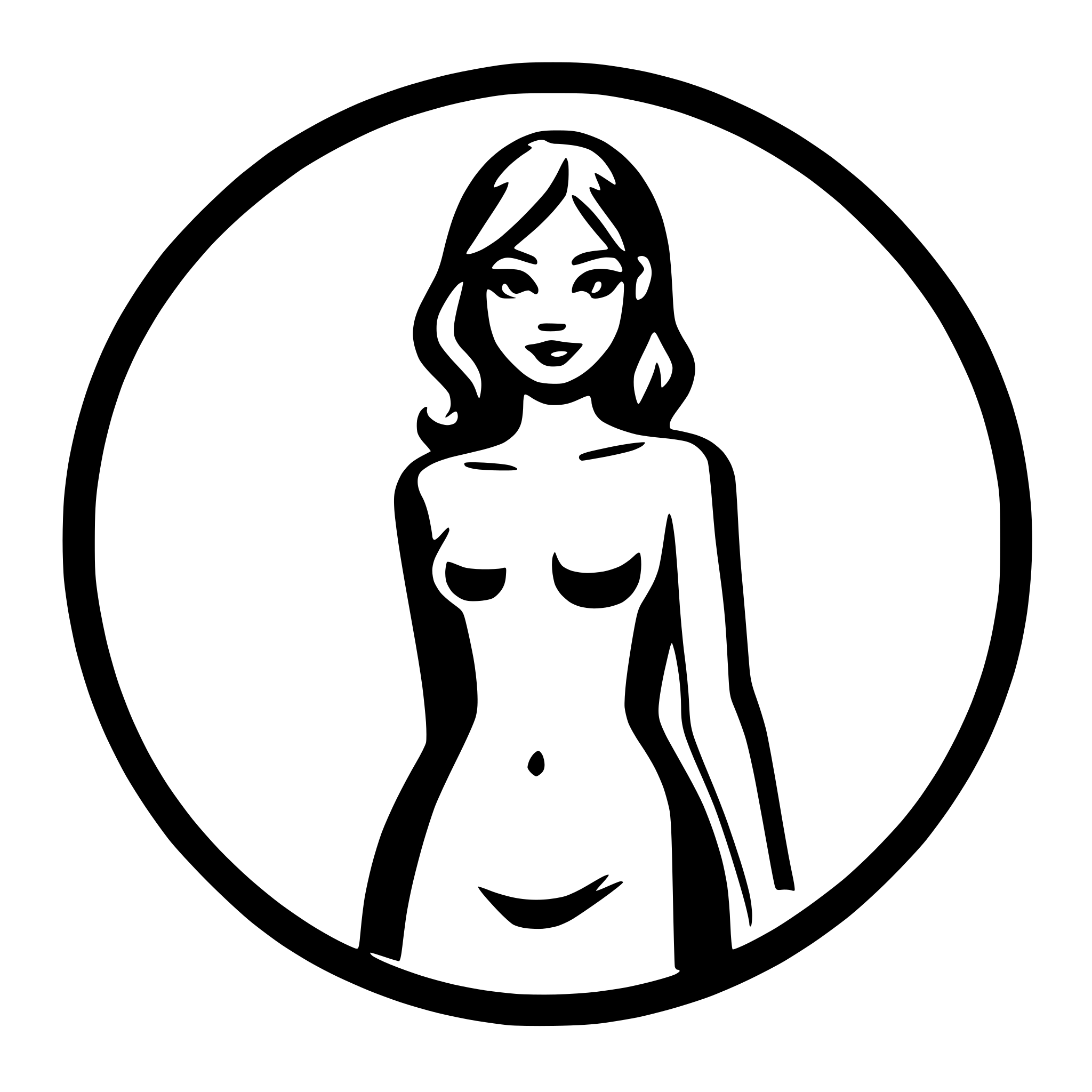 AI-generated SVG of a nude woman