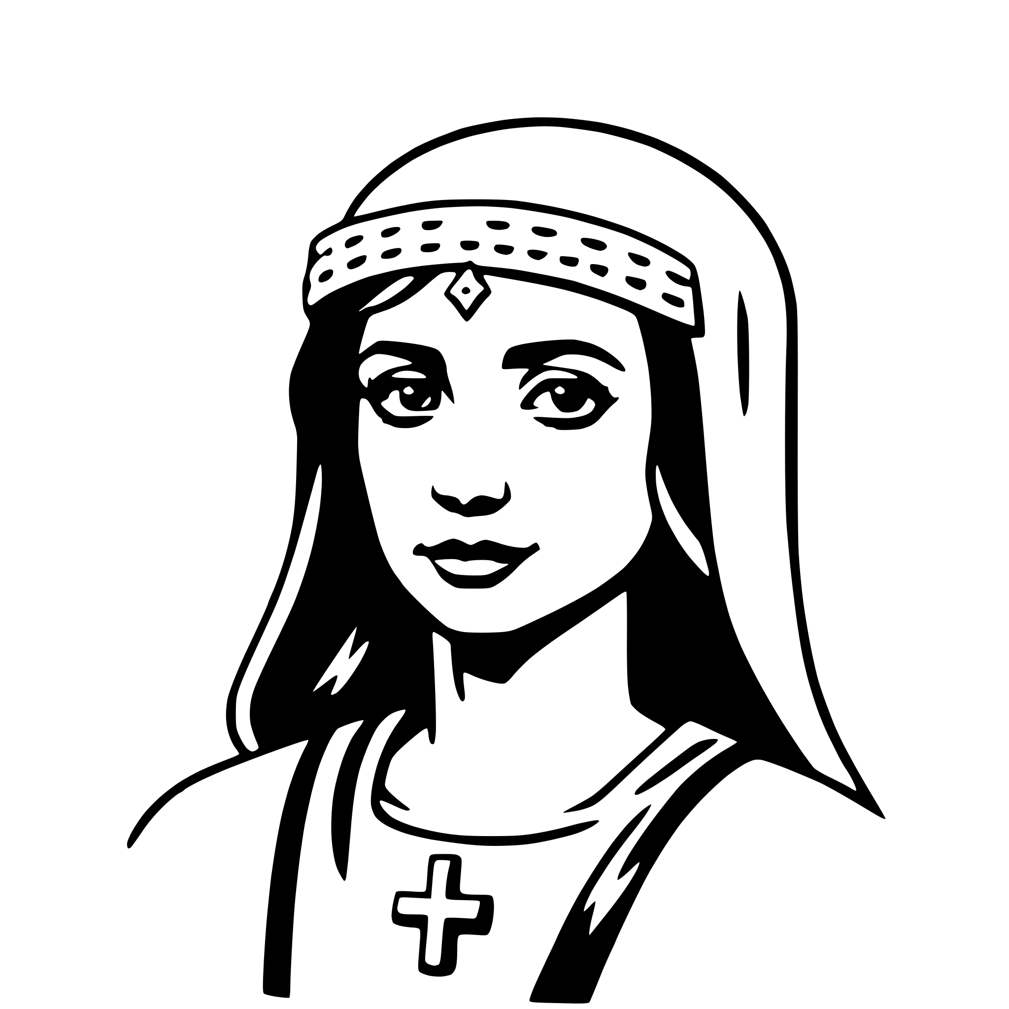 AI-generated SVG of 'brigid'