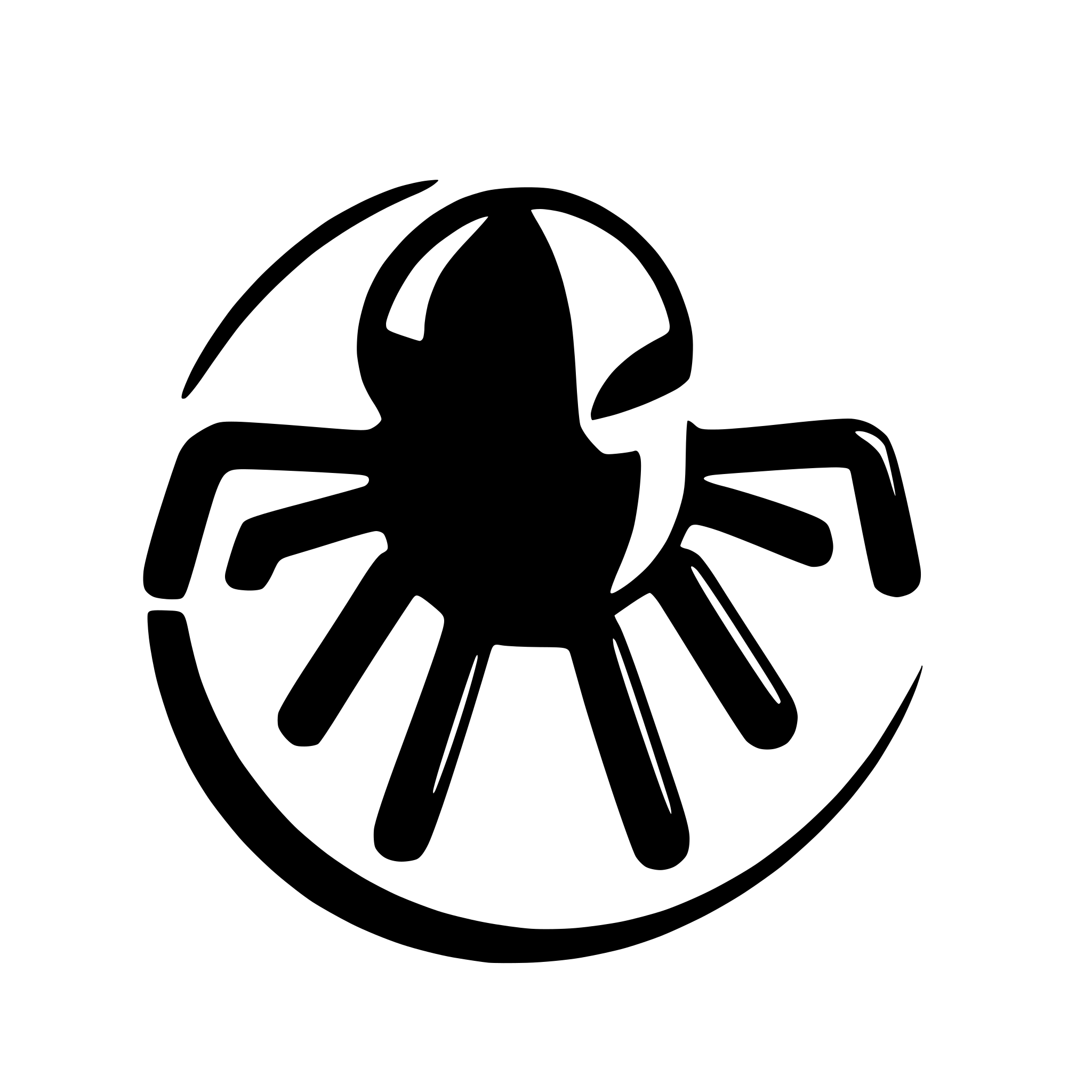 AI-generated SVG of a Create a spider logo with ai tools gear
