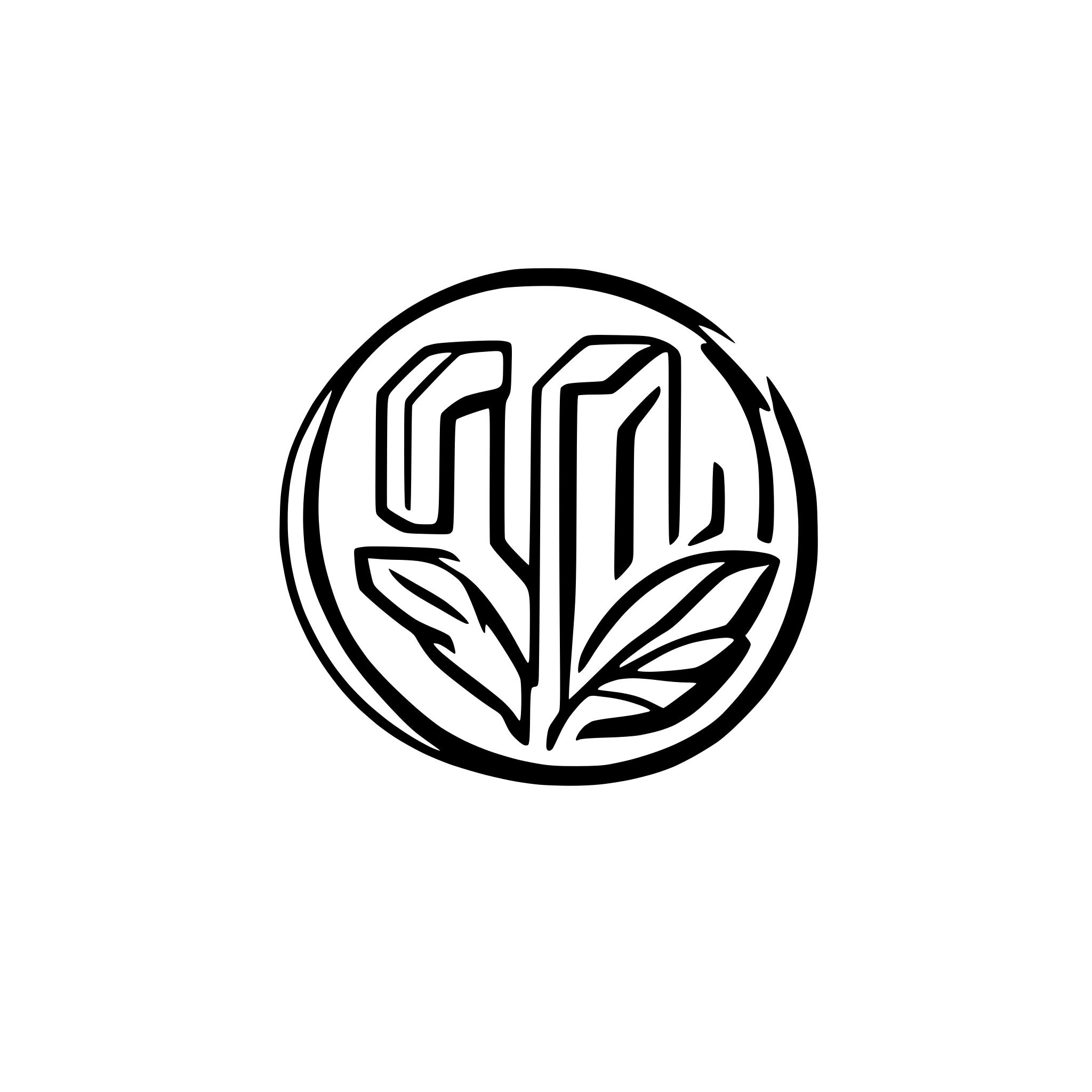 AI-generated SVG of a logo with phrase "pulse" and united letter U and L with pulse icon