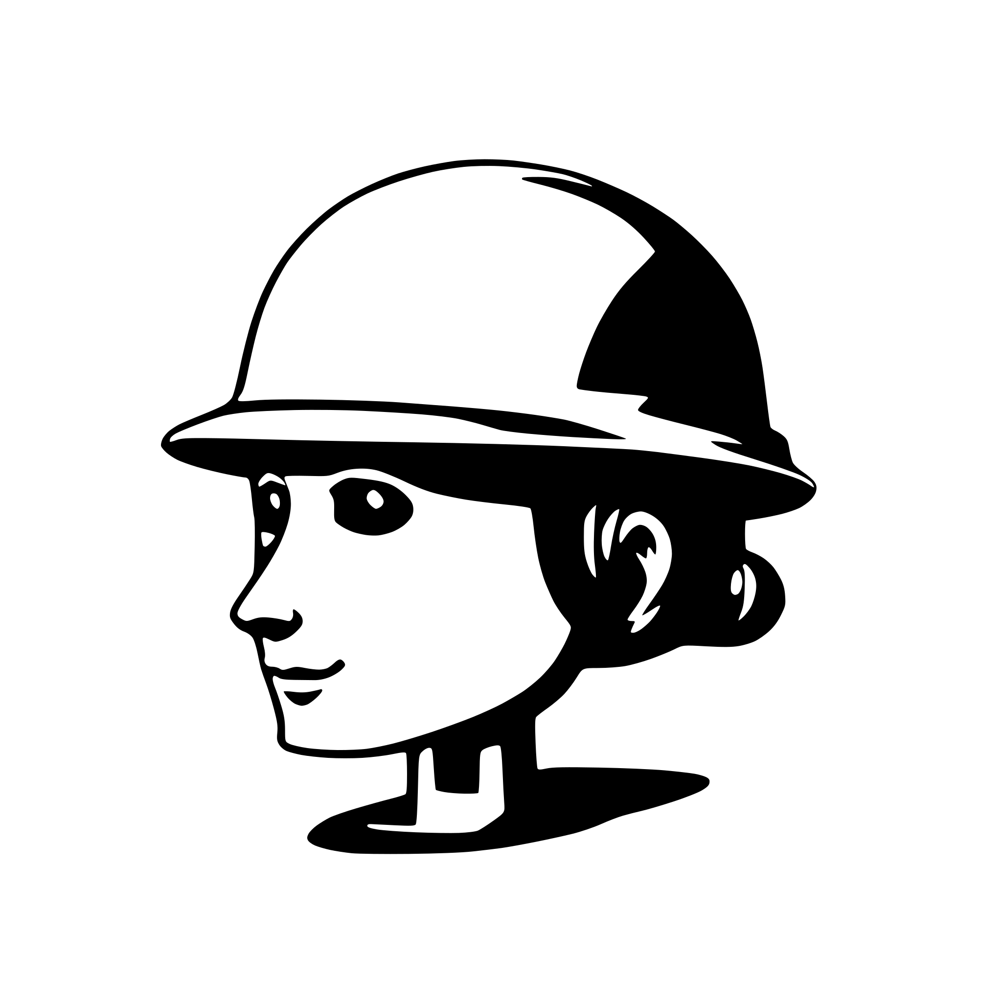 AI-generated SVG of a hard hat