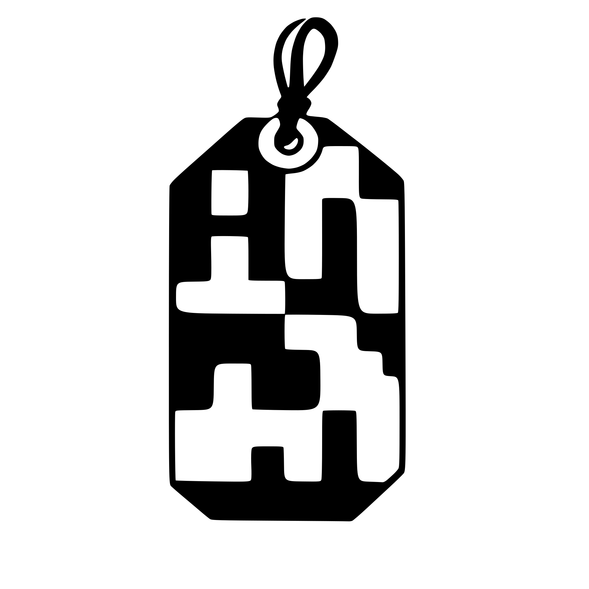 AI-generated SVG of 'checked tag'