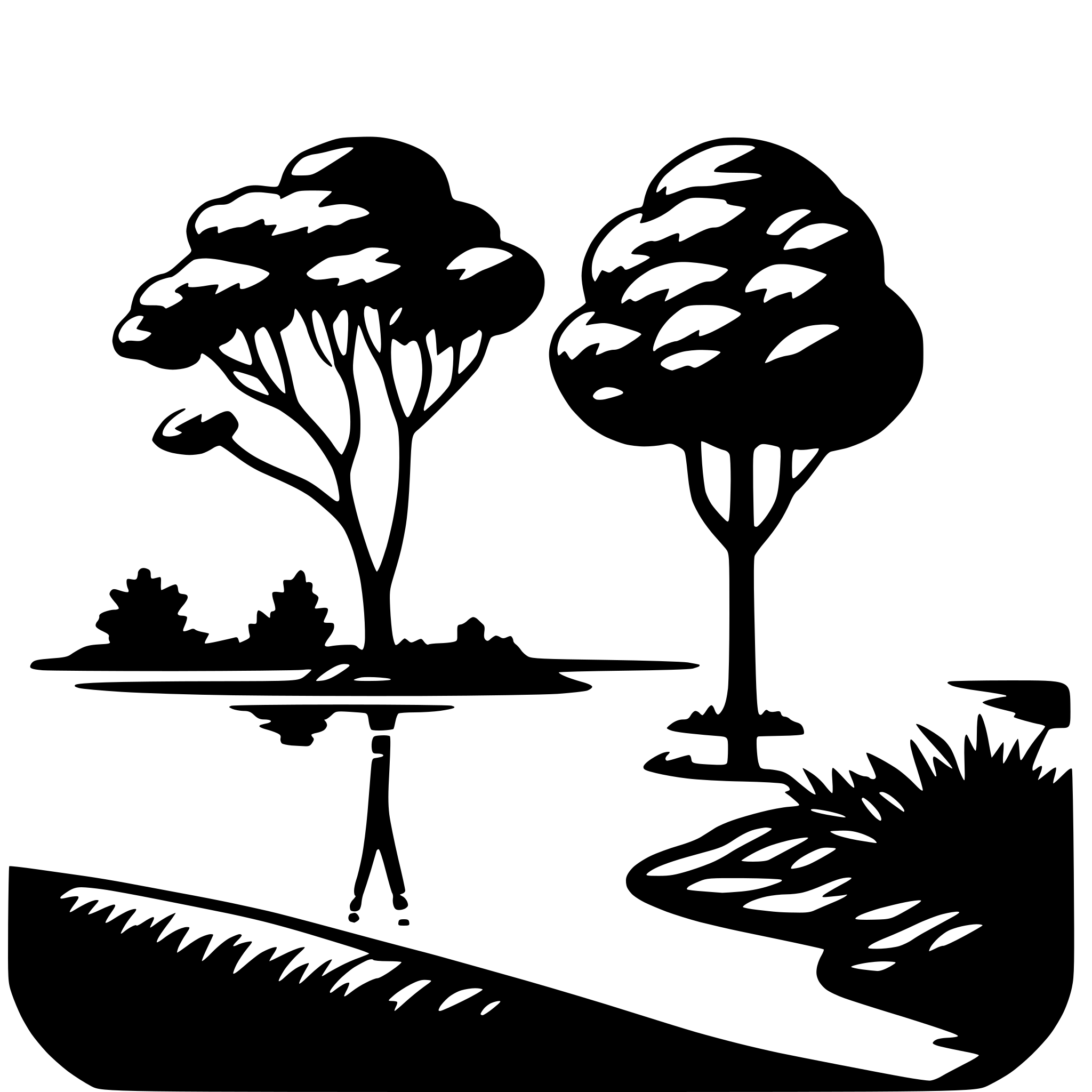 AI-generated SVG of 'nature's tranquility'