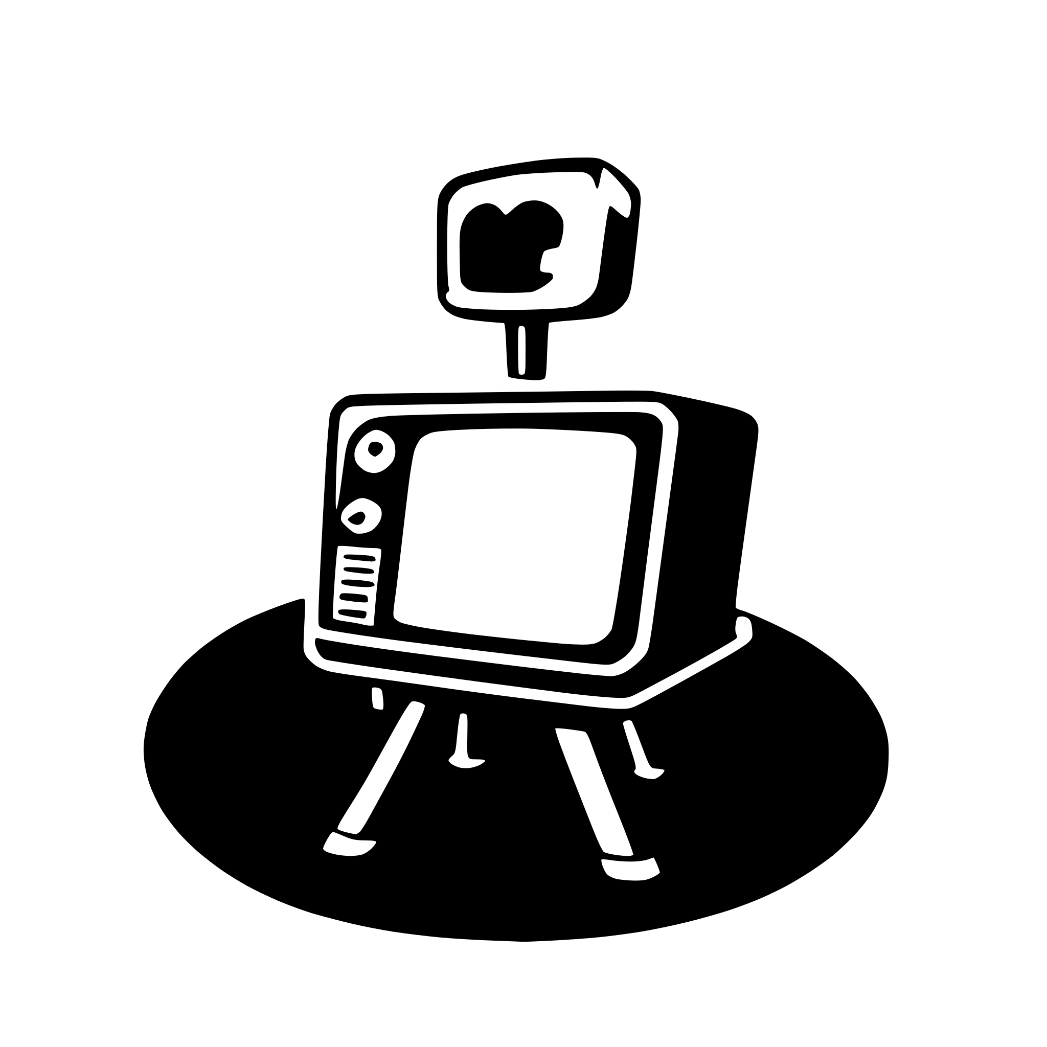 AI-generated SVG of a entertainment icon