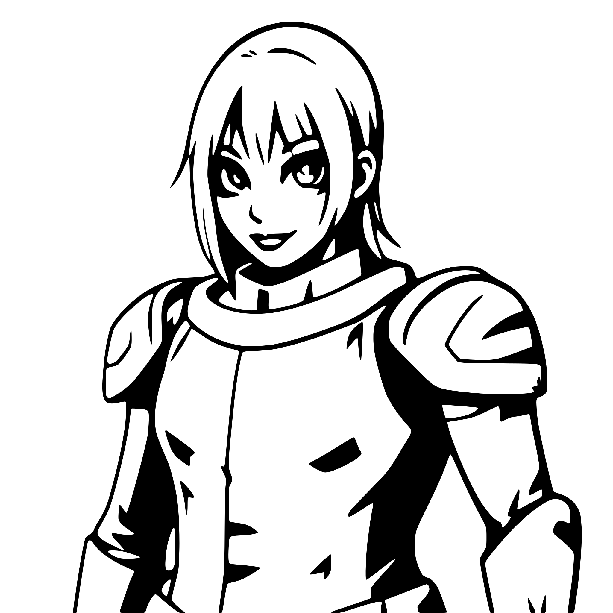 AI-generated SVG of 'masked hero in armor'