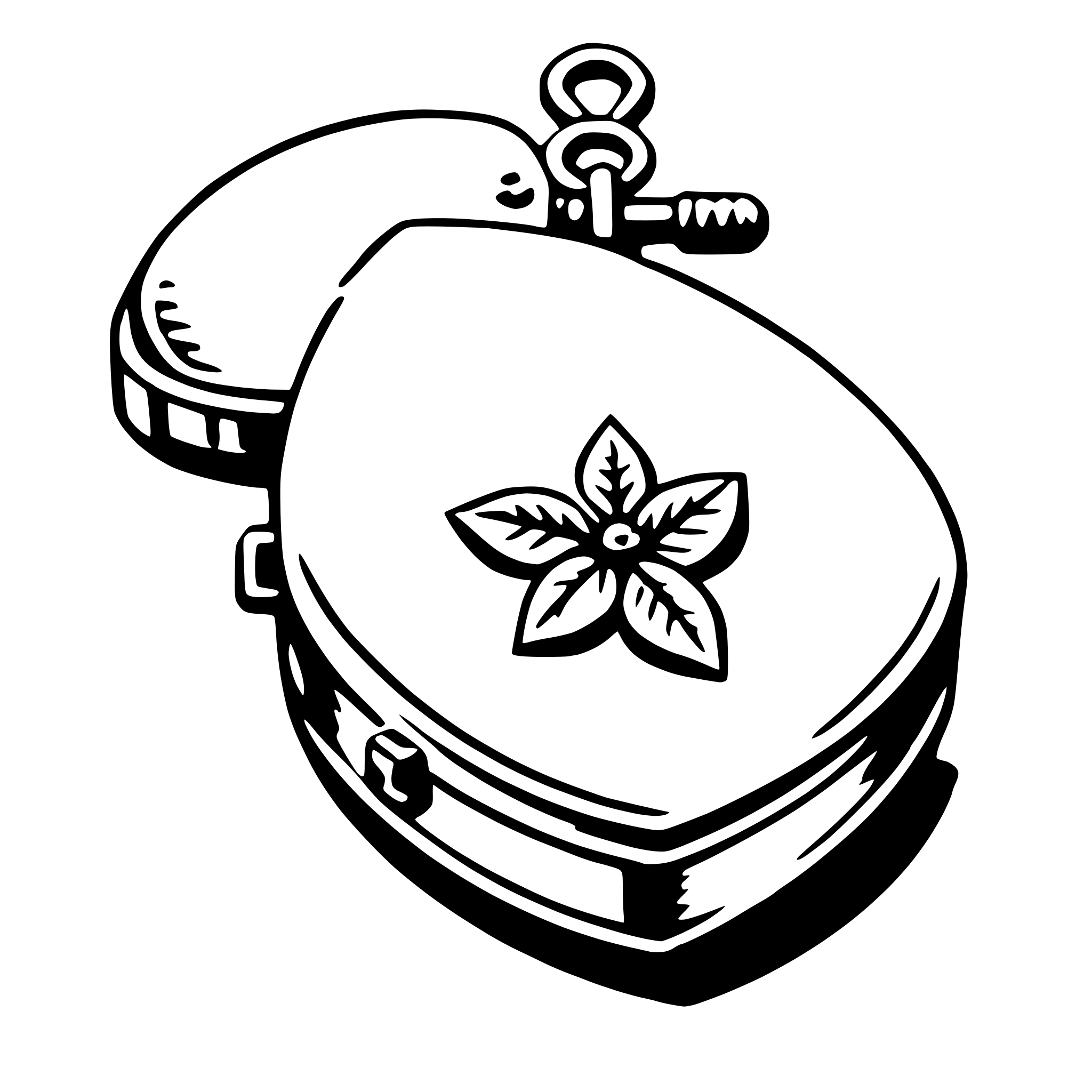 AI-generated SVG of 'locket'