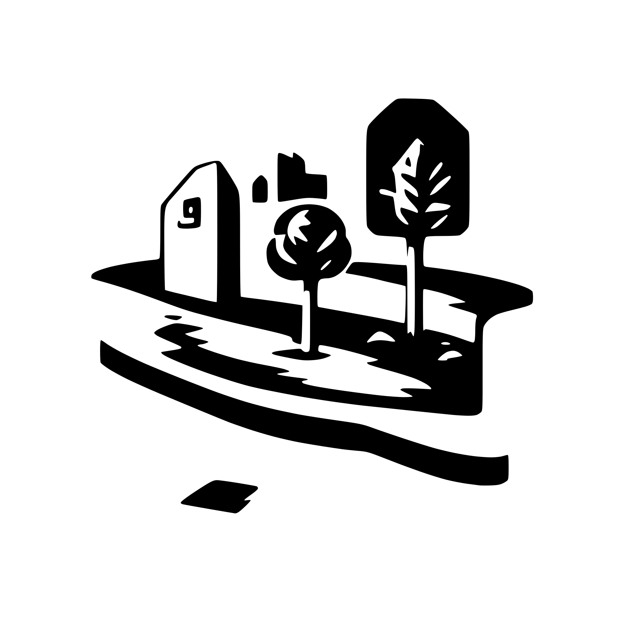 AI-generated SVG of 'spacious layout icon'