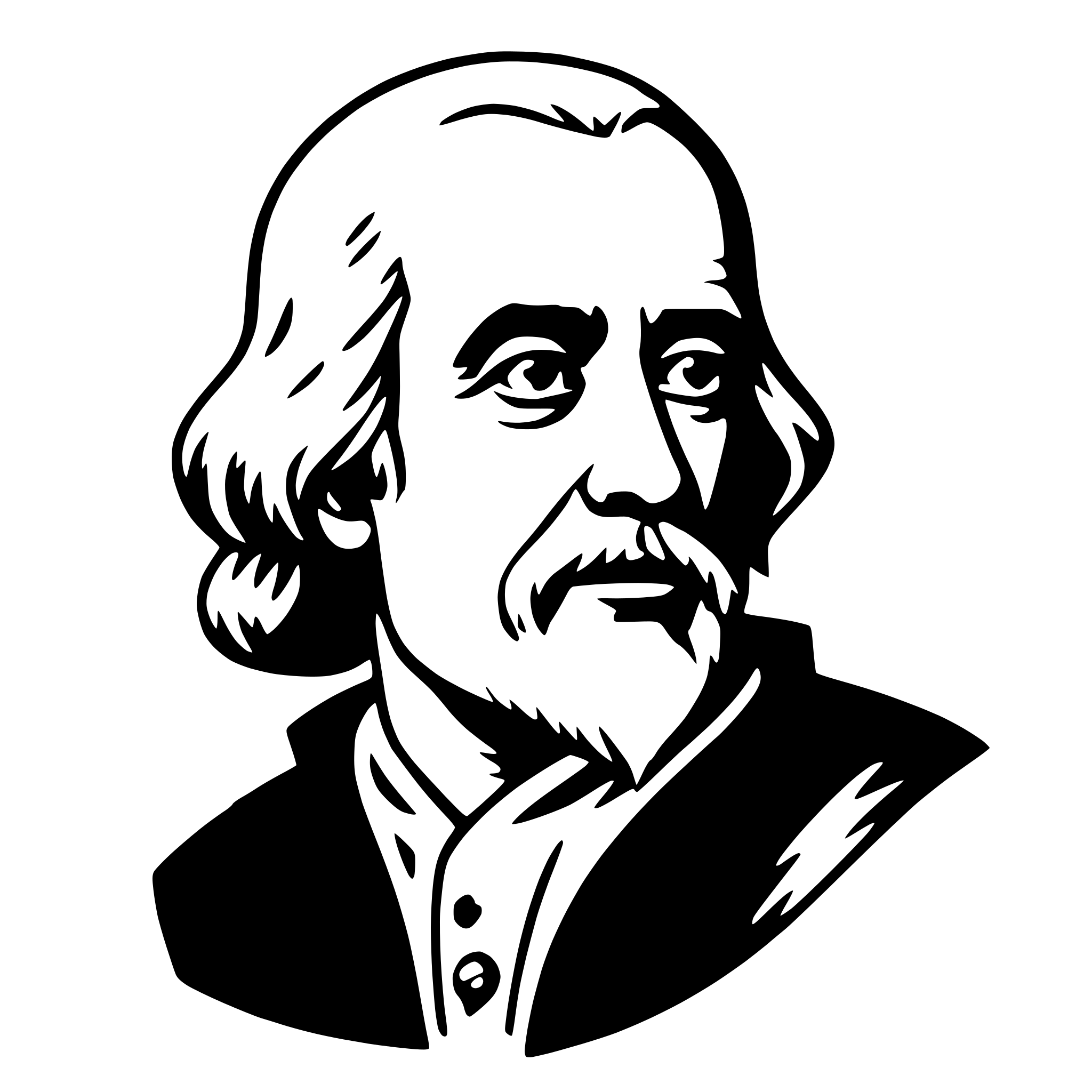 AI-generated SVG of 'galileo galilei'